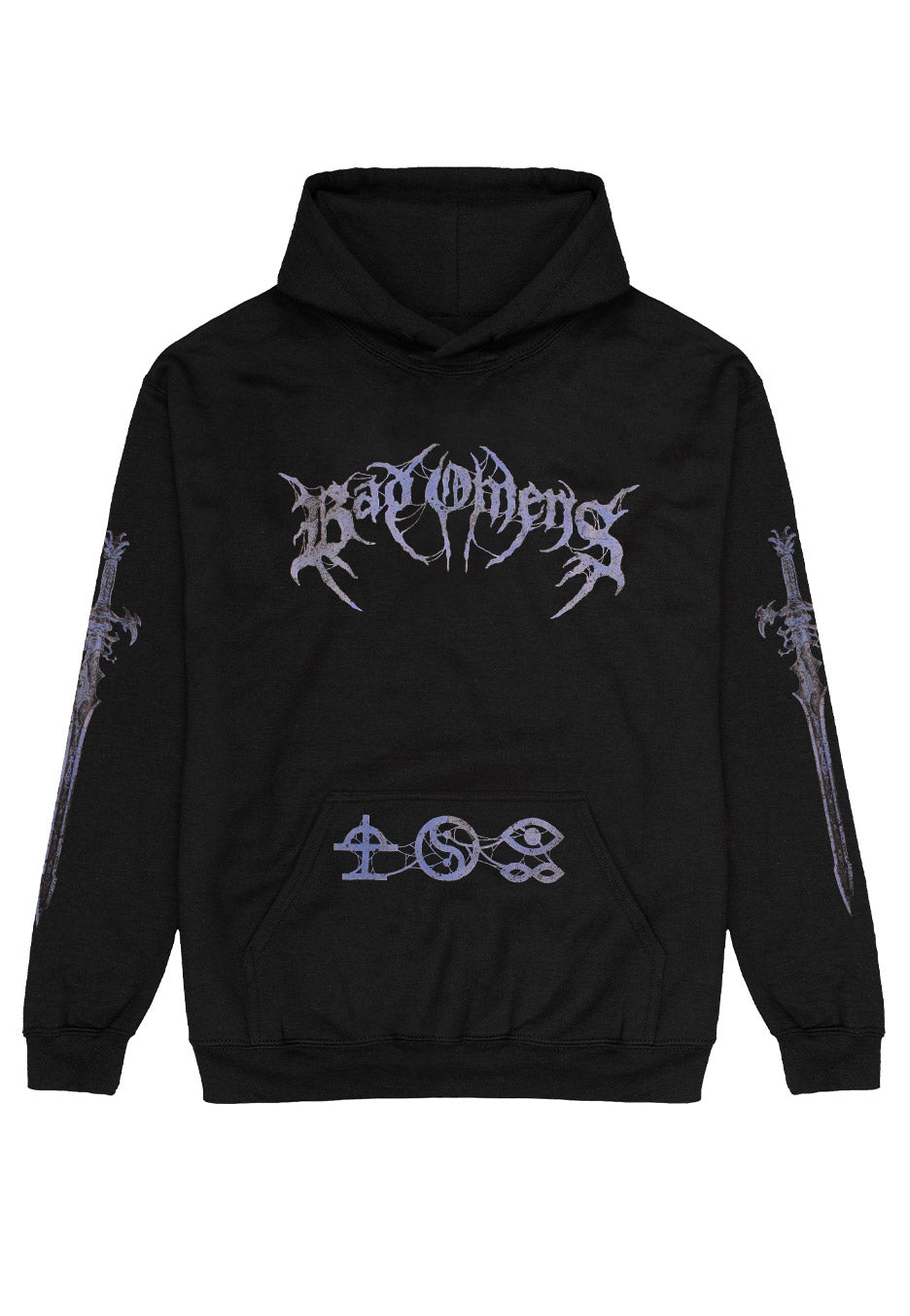 Bad Omens - Black Metal Logo - Hoodie | Neutral-Image