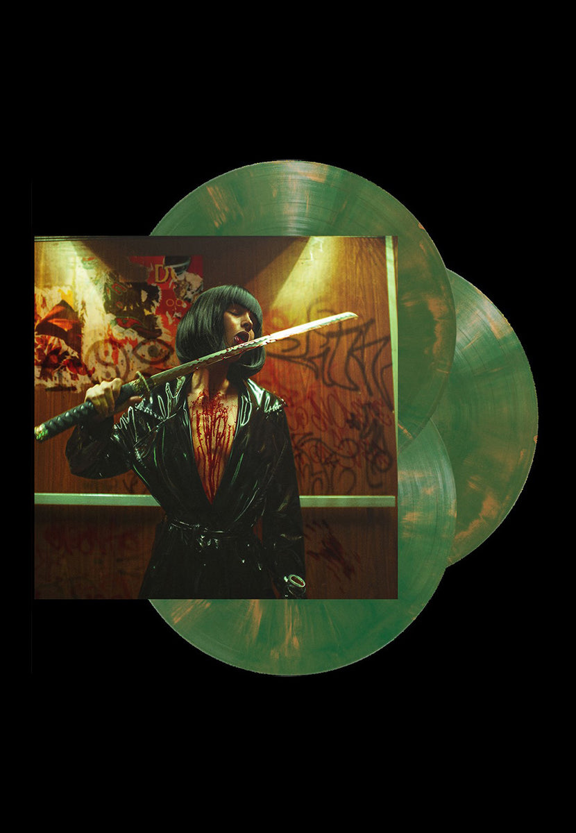 Bad Omens Concrete Jungle [THE OST] Ltd. Green w/ Orange - Marbled