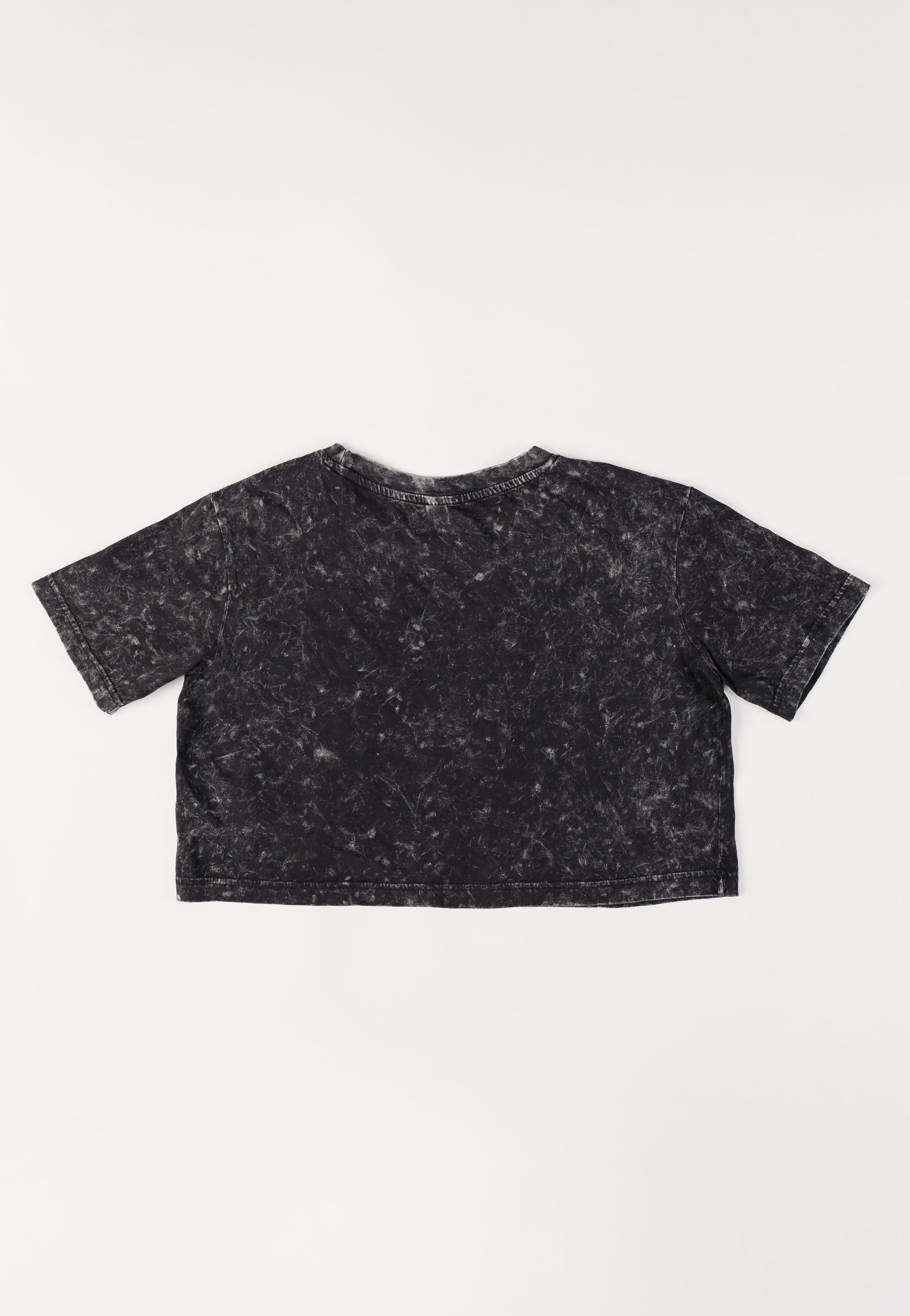 Bad Omens - Smoke Acid Washed Crop - Girly | Neutral-Image