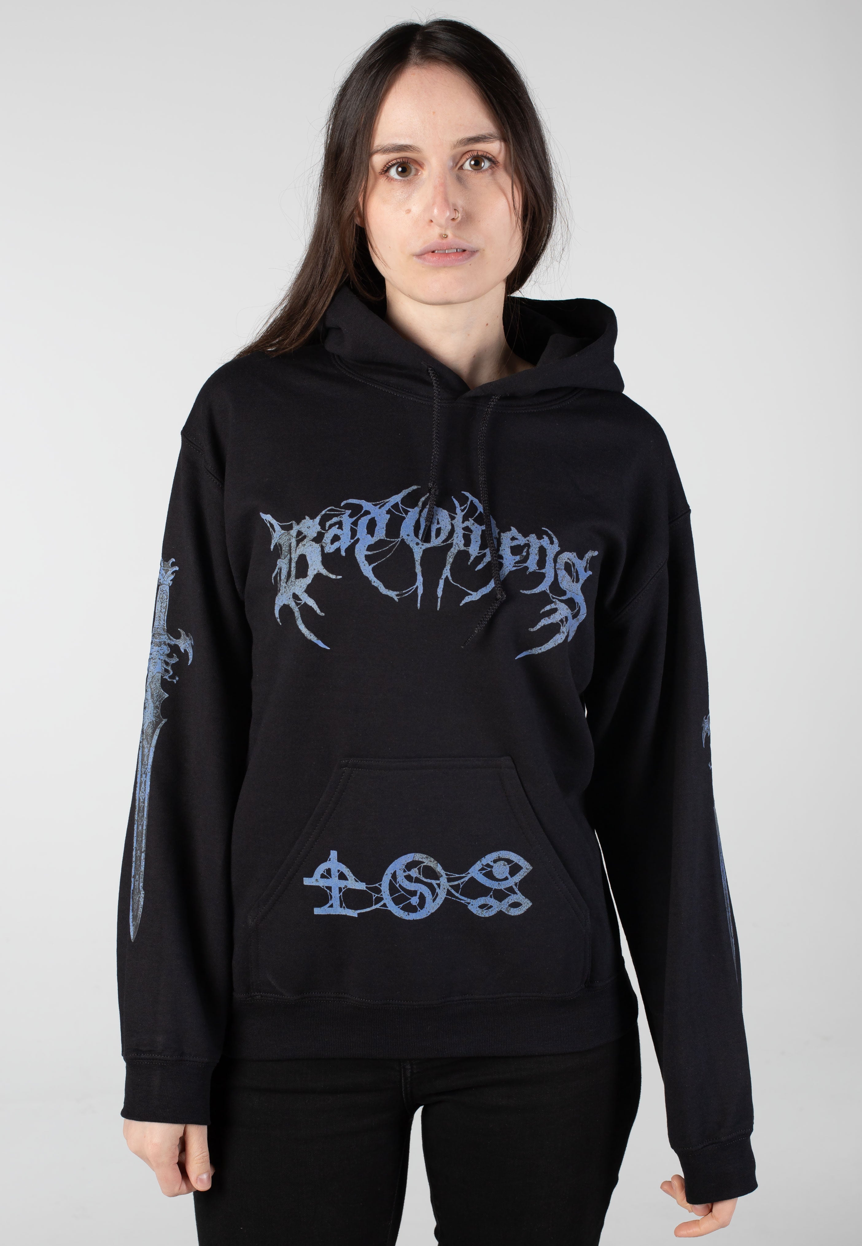 Bad Omens - Black Metal Logo - Hoodie | Women-Image