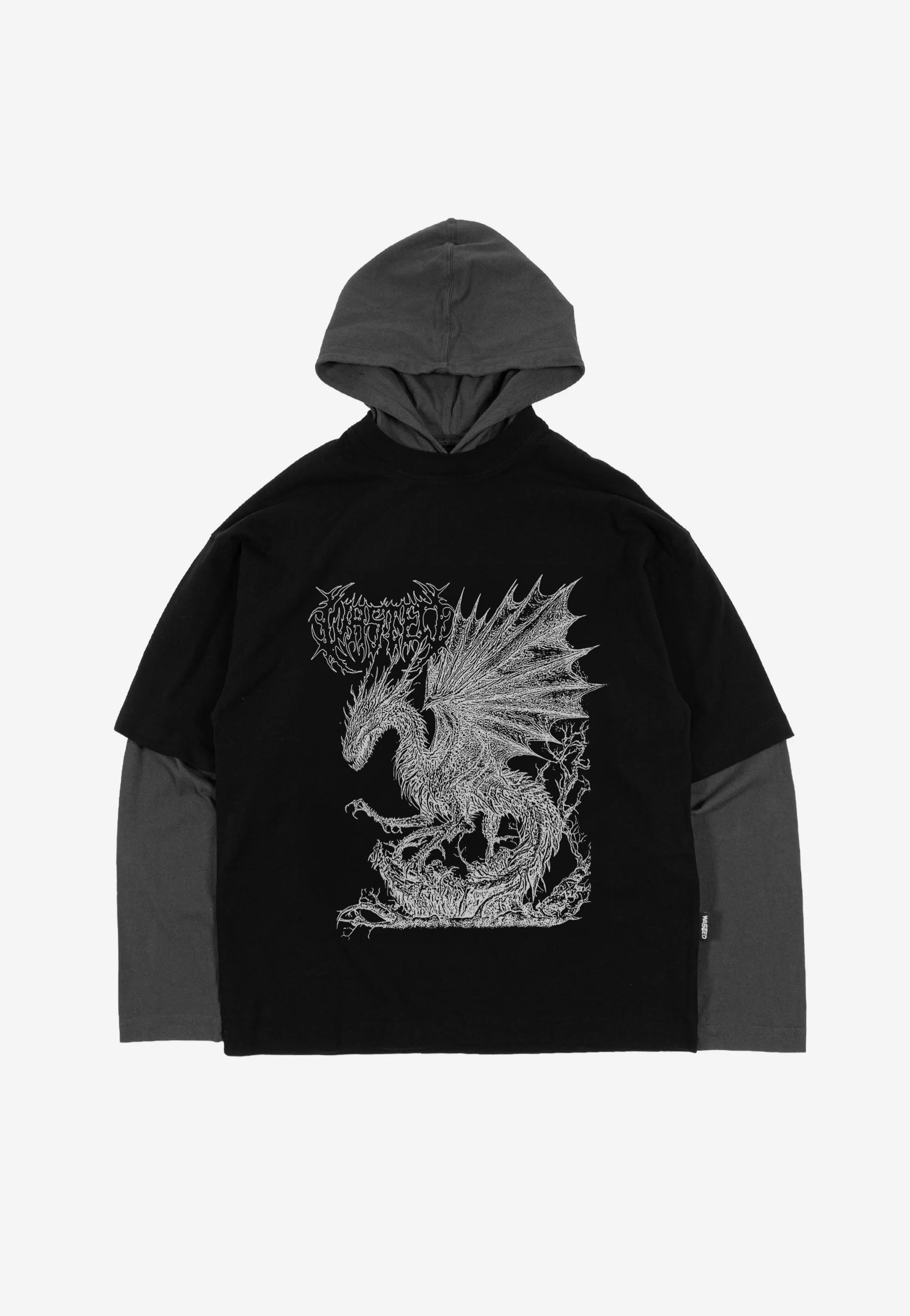 Wasted Paris - Balaur Age Black/Old Black - Hoodie | Men-Image