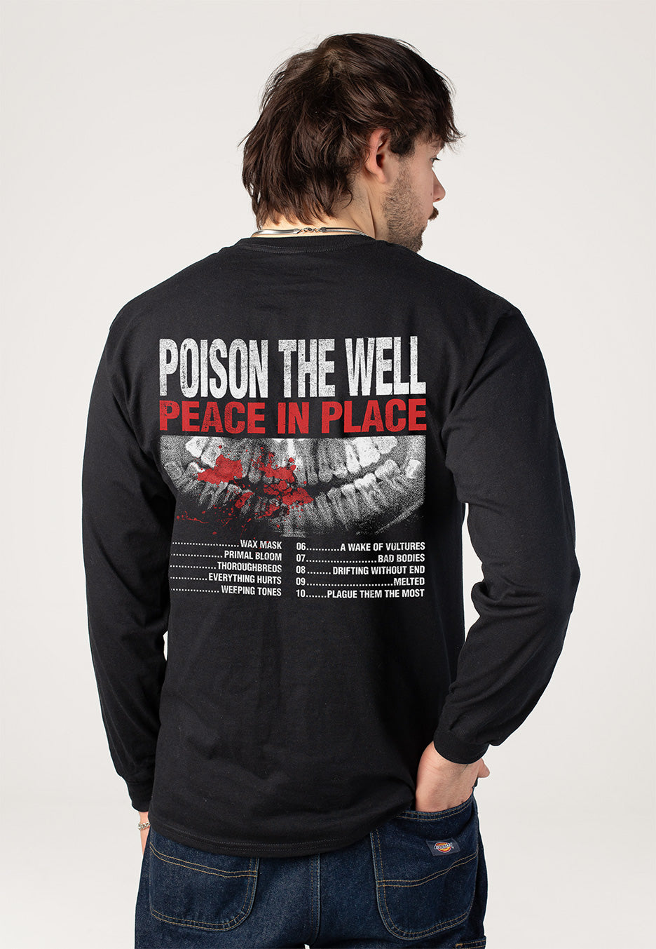 トップス Peace Poison The Well - Peace In Place - Longsleeve | Impericon