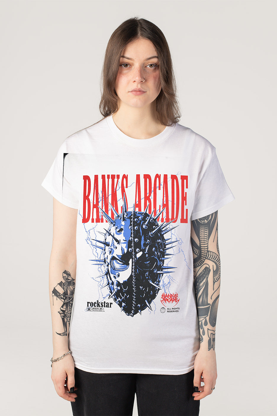 Banks Arcade - Rockstar White - T-Shirt | Women-Image