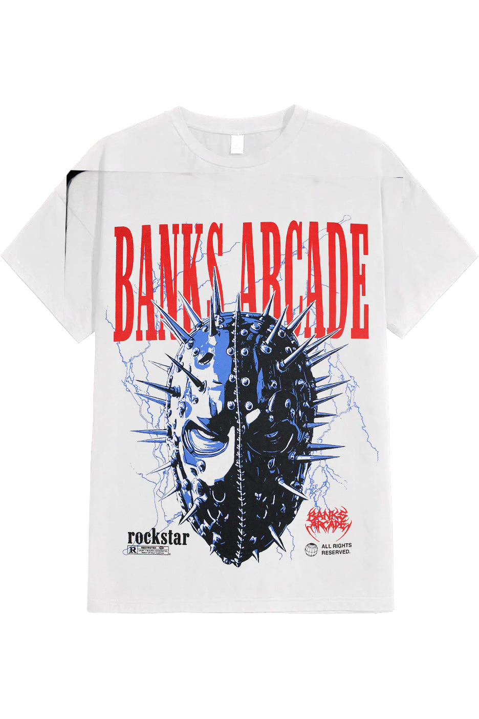 Banks Arcade - Rockstar White - T-Shirt | Neutral-Image