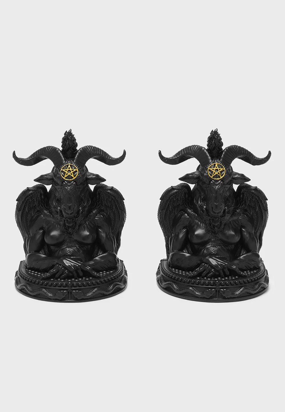 Killstar - Baphomet Black - Bookends | Neutral-Image