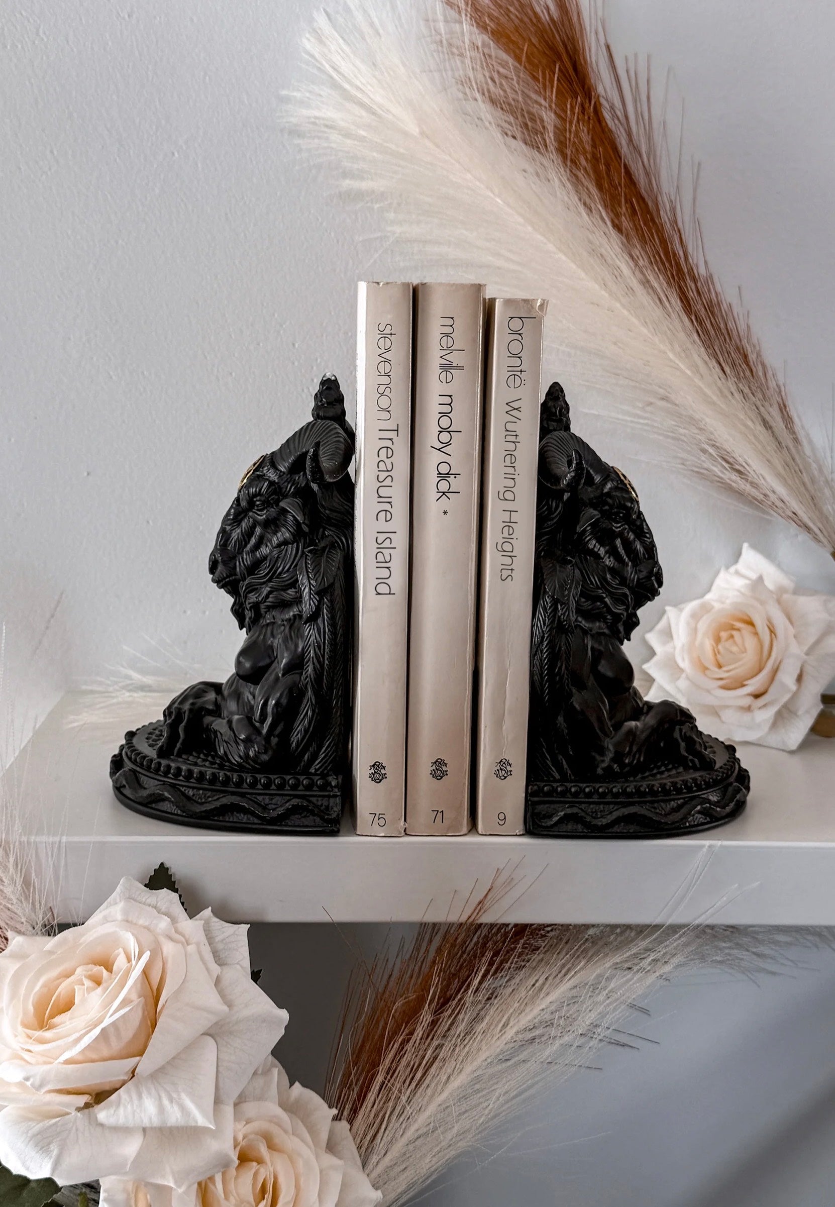 Killstar - Baphomet Black - Bookends | Neutral-Image