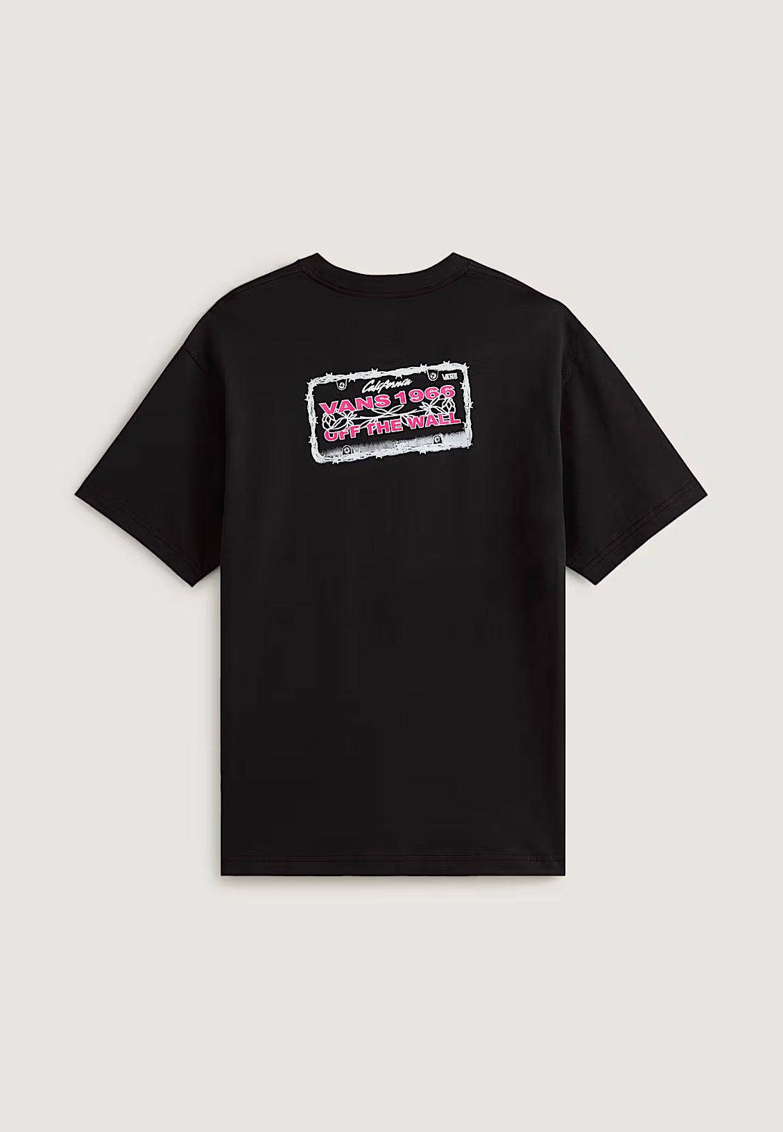 Vans - Barb Plate Loose Black - T-Shirt | Men-Image