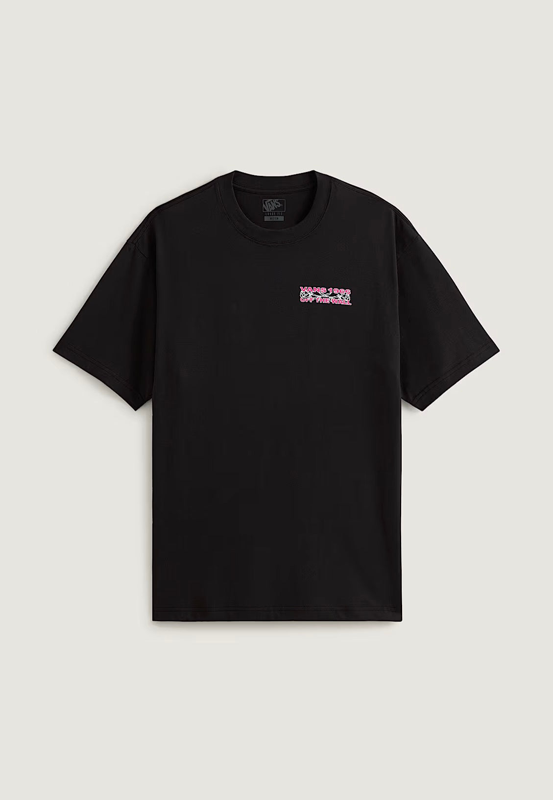 Vans - Barb Plate Loose Black - T-Shirt | Men-Image