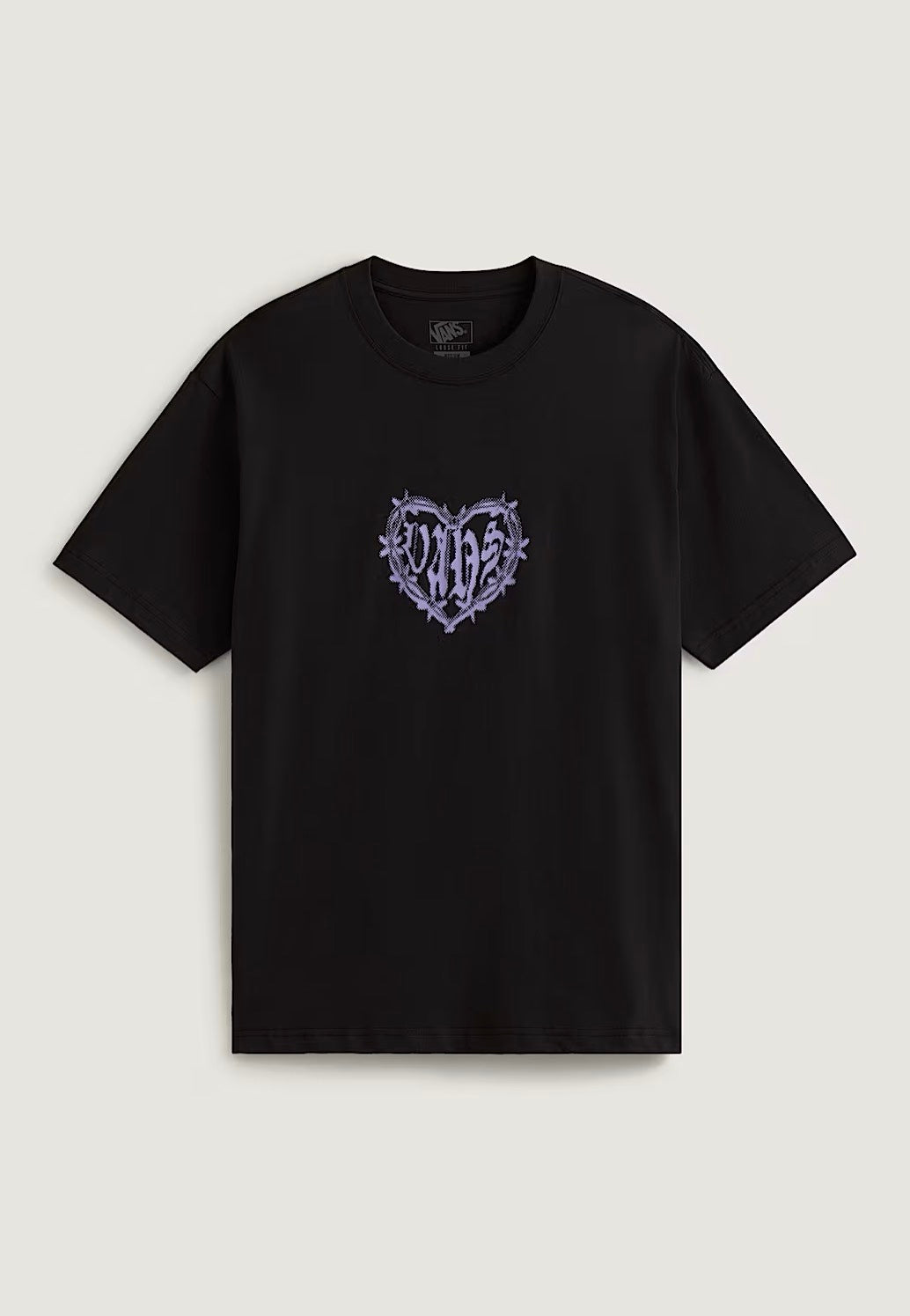 Vans - Barbed Heart Loose Black - T-Shirt | Men-Image