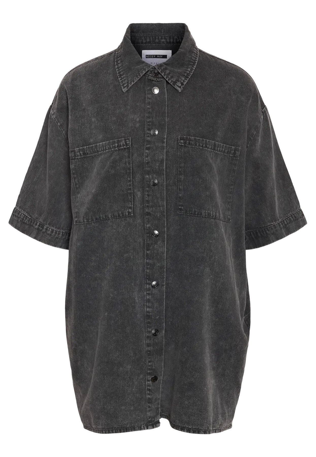 Noisy May - Oregon Denim Acid Black Washed - Dress | Women-Image