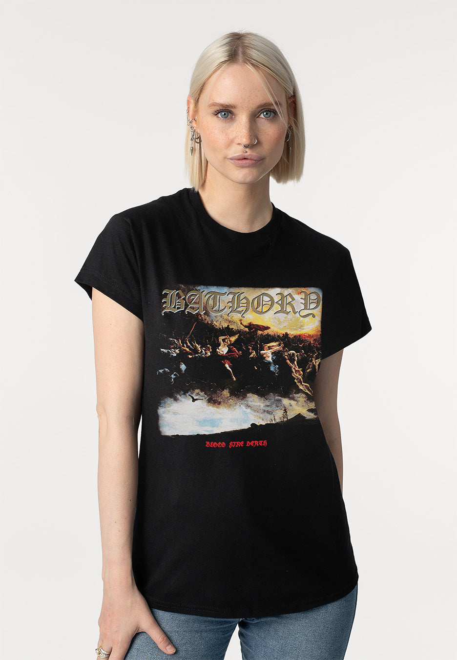 Bathory - Blood Fire Death - T-Shirt | Women-Image