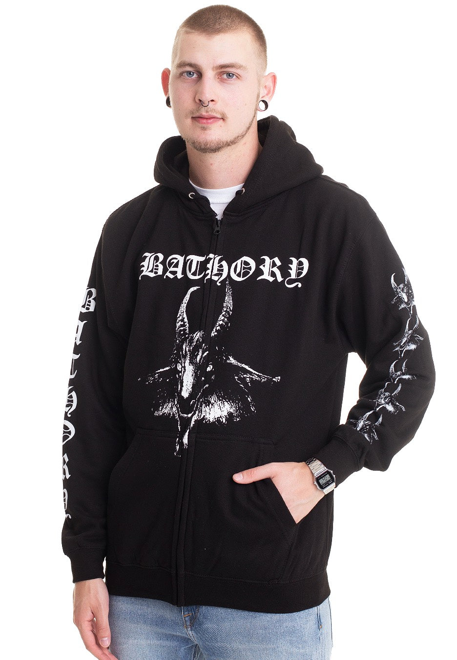 Bathory Goat - Zipper | Impericon