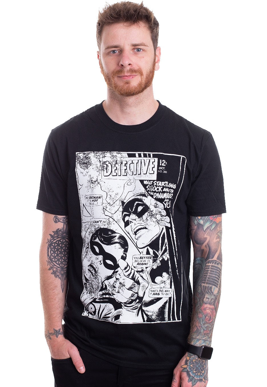 Batman - Dynamic Duo Distressed - T-Shirt | Men-Image