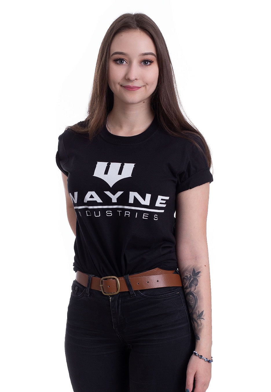 Batman - Wayne Industries Logo - T-Shirt | Women-Image
