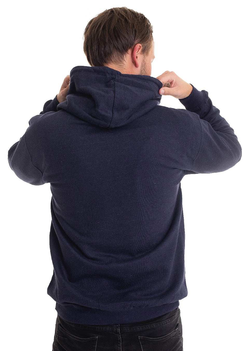 Batman - Wayne Industries Logo Navy - Hoodie | Men-Image