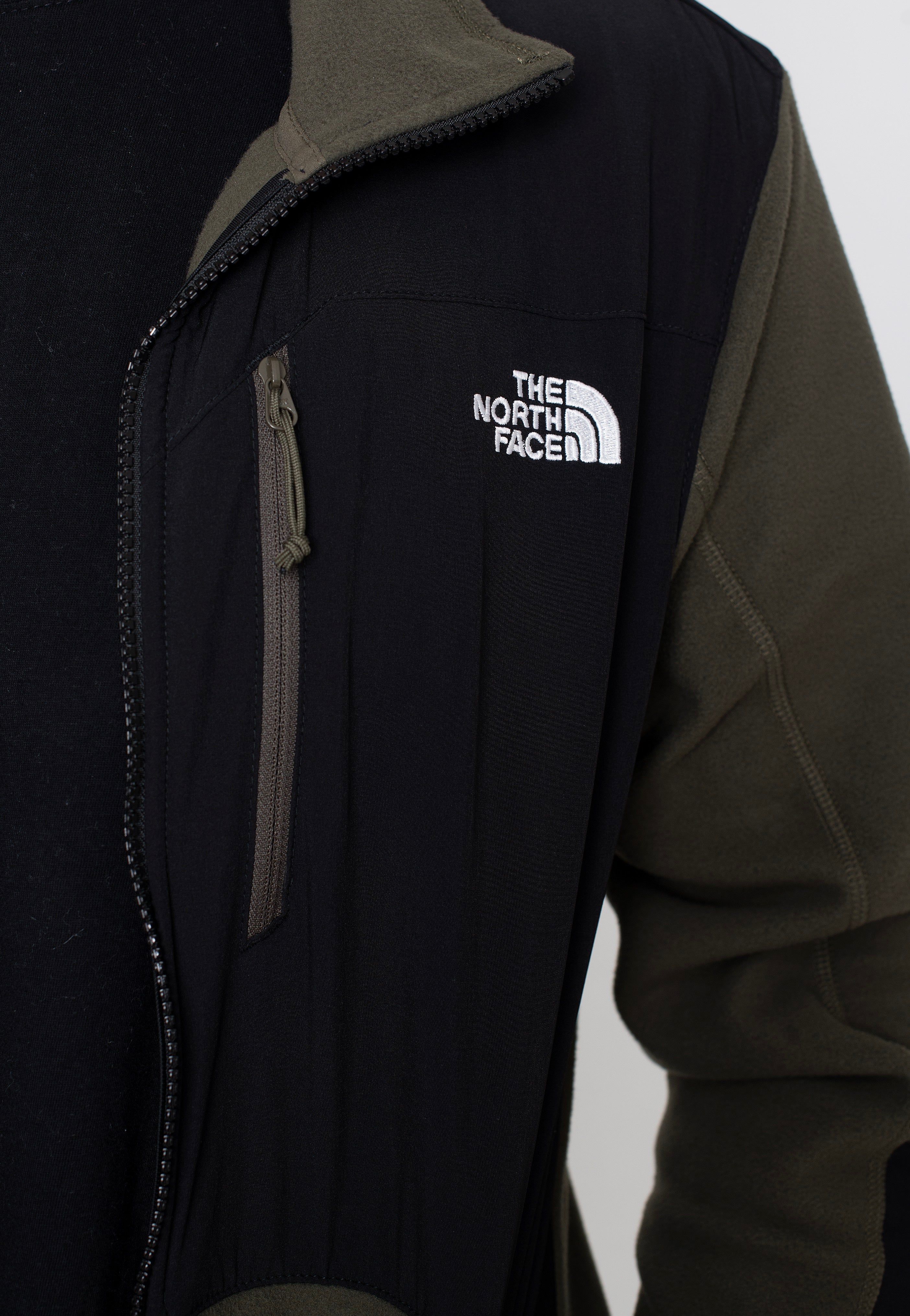 The North Face - Glacier Pro Full Zip Nwtpegrn/Tnf Black - Jacket | Men-Image