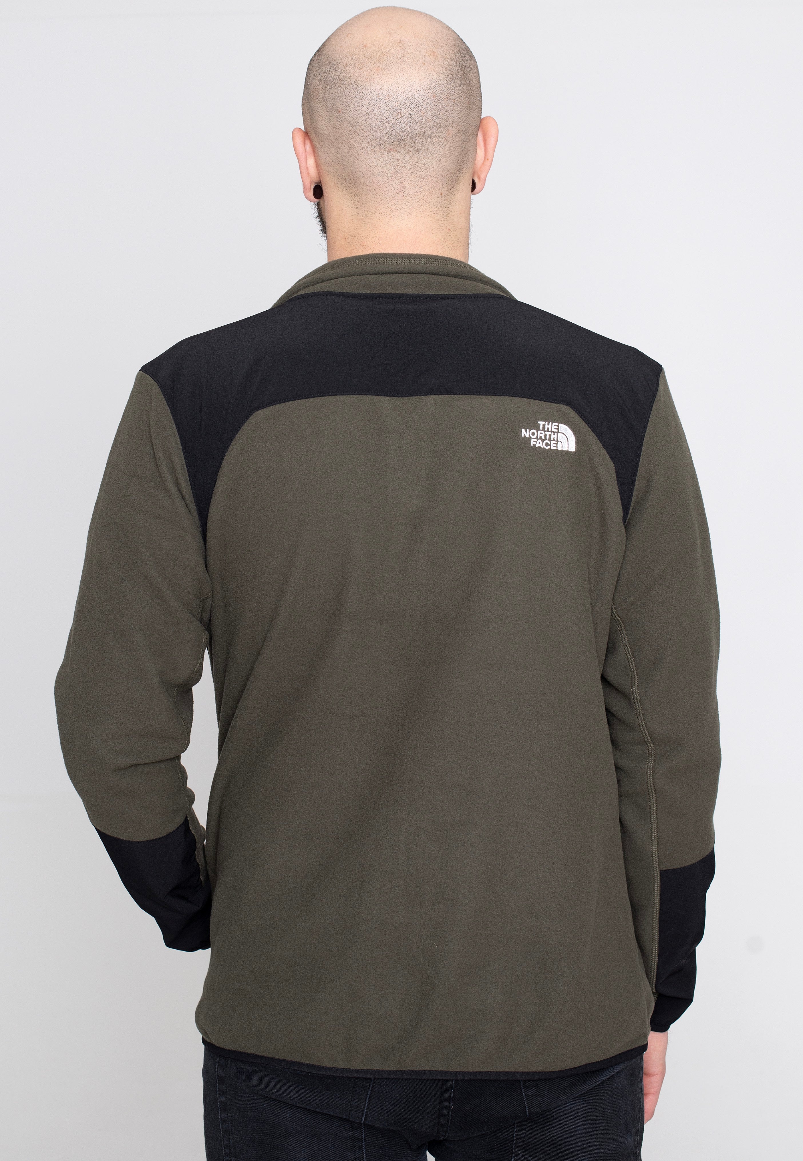 The North Face - Glacier Pro Full Zip Nwtpegrn/Tnf Black - Jacket | Men-Image
