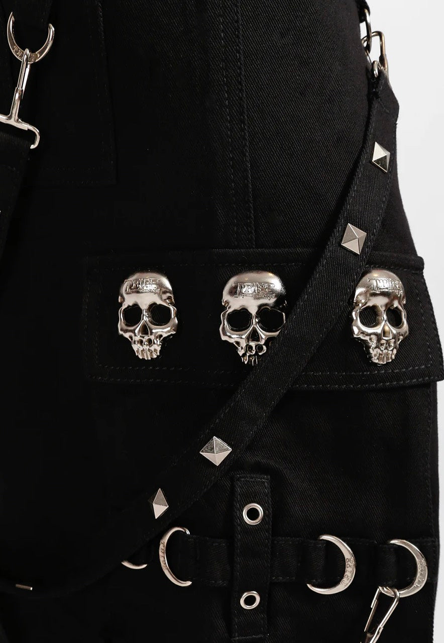 Tripp NYC - Skull Stud Black/Black - Pants | Men-Image
