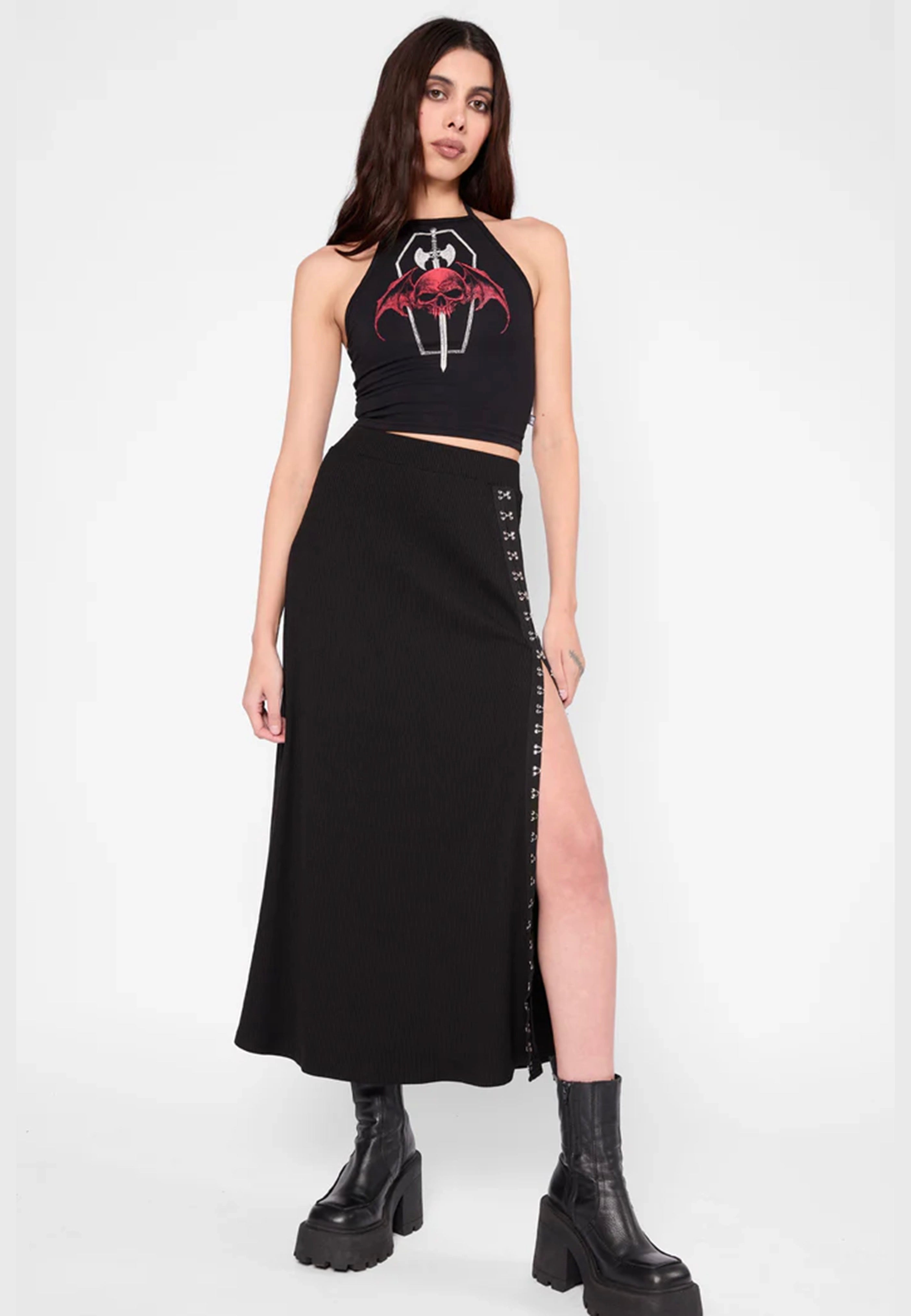 Mary Wyatt - Beatriz Black - Skirt | Women-Image