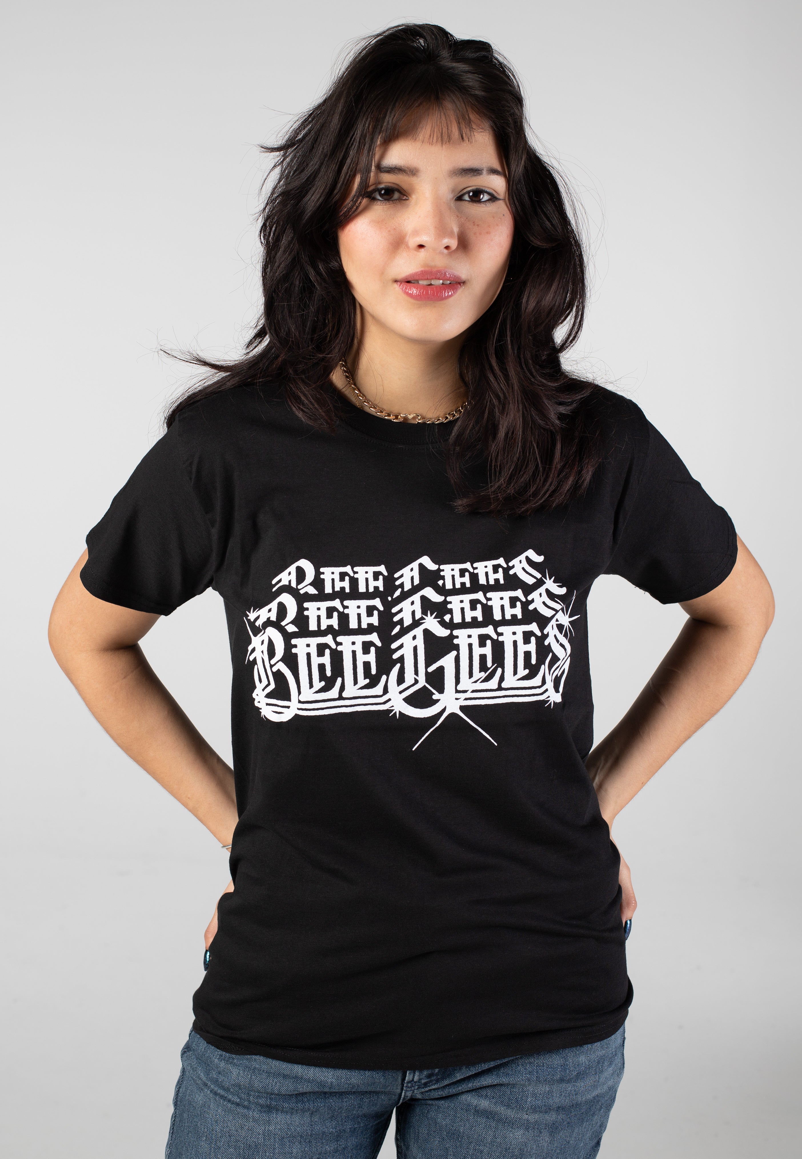 Bee Gees - Stacked Logo - T-Shirt | Women-Image