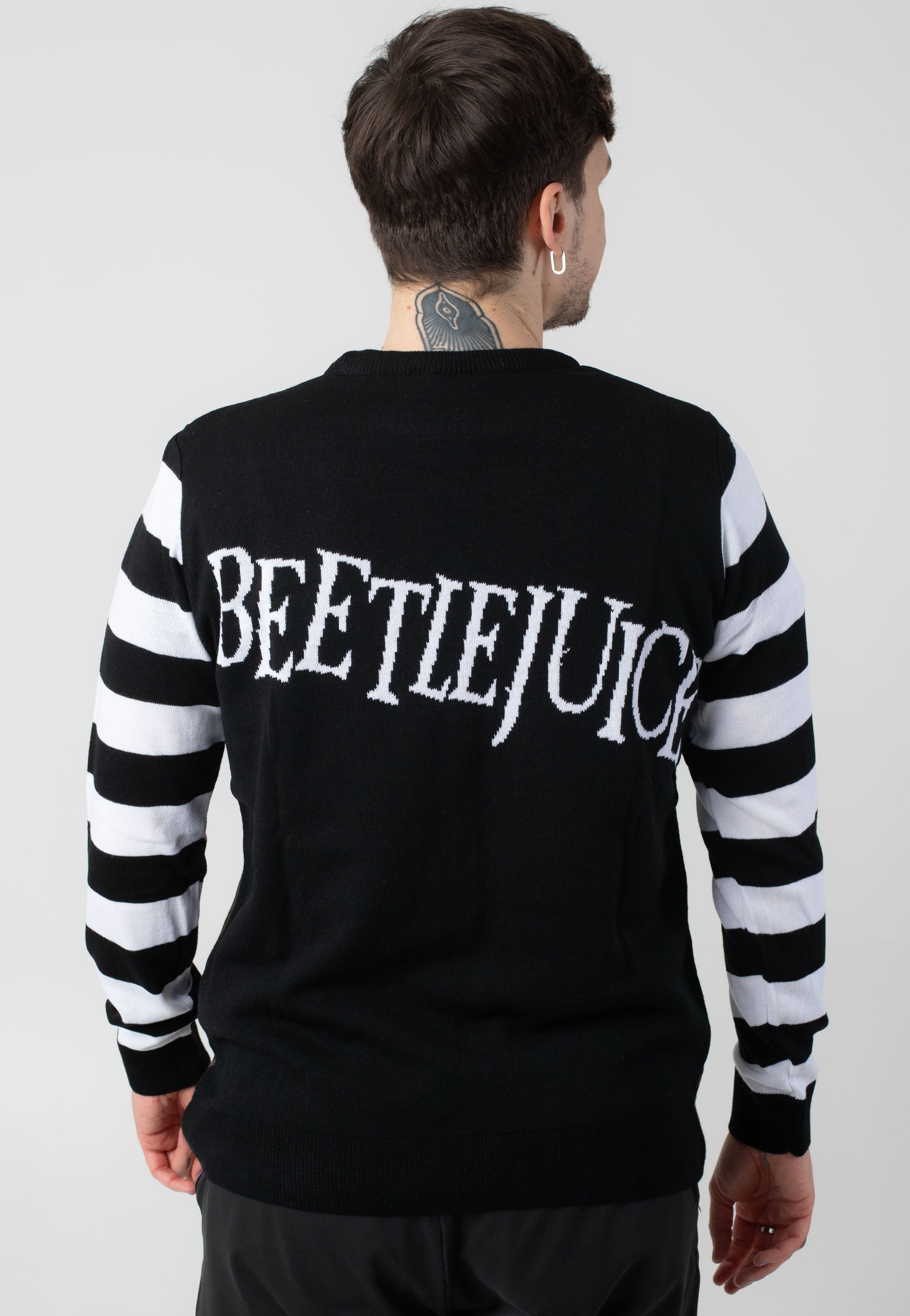 Beetlejuice - Showtime Xmas Knit - Pullover | Neutral-Image