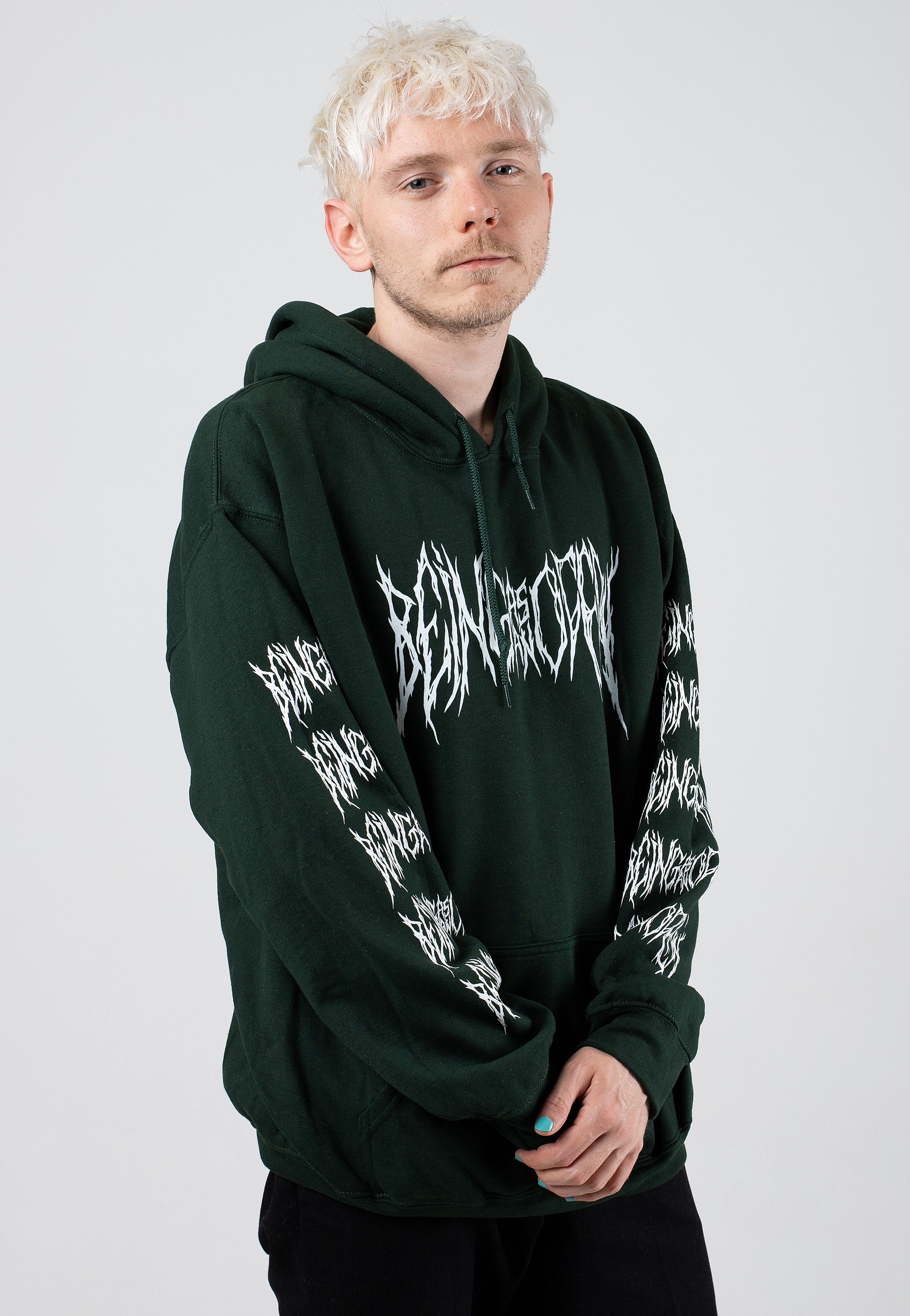 Being As An Ocean - Face Forest Green - Hoodie | Men-Image