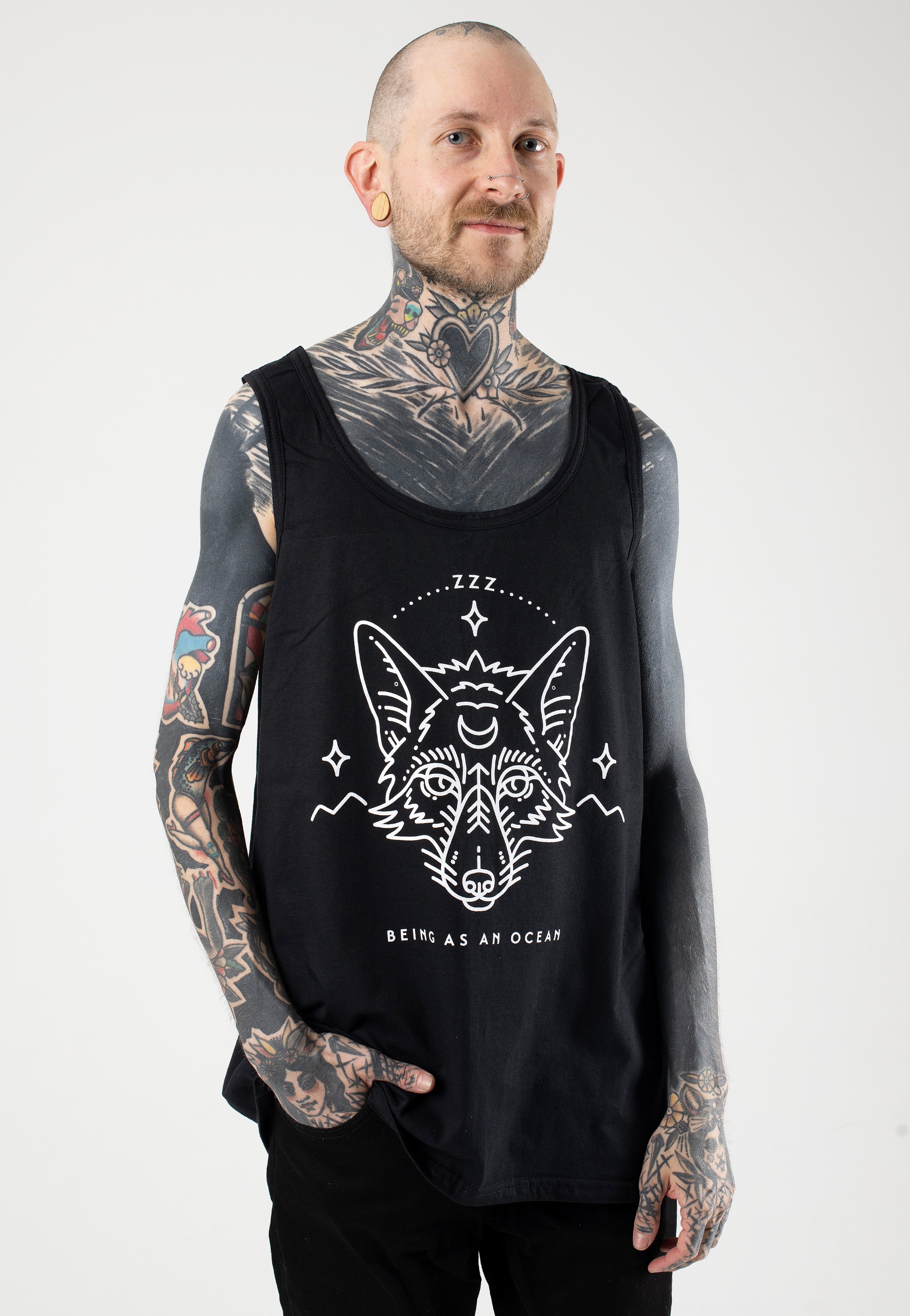 Being As An Ocean - Monoline Fox - Tank | Men-Image