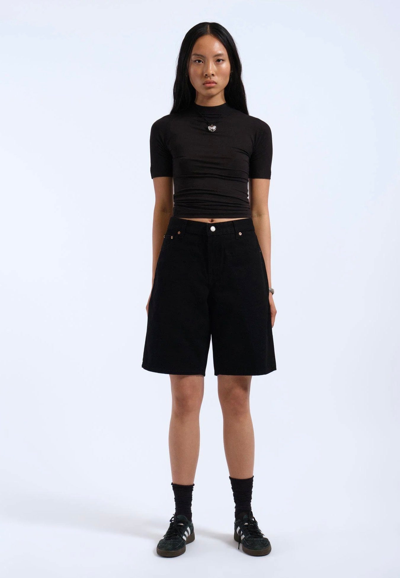 Dr. Denim - Lea Black - Shorts | Women-Image