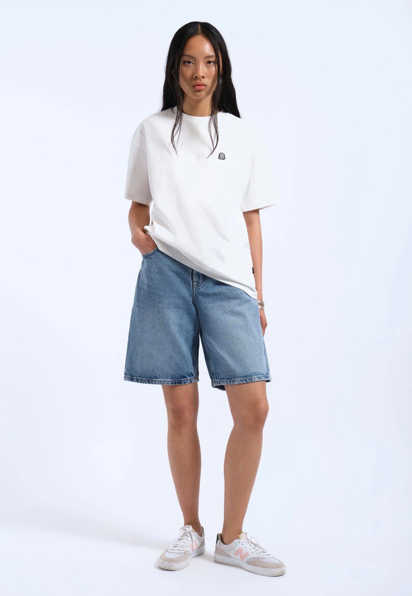 Dr. Denim - Lea Stream Sky Fade - Shorts | Women-Image