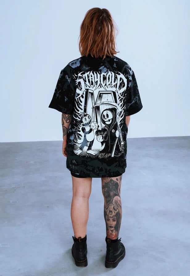 Stay Cold Apparel - Be Mine Tie Dye - T-Shirt | Neutral-Image