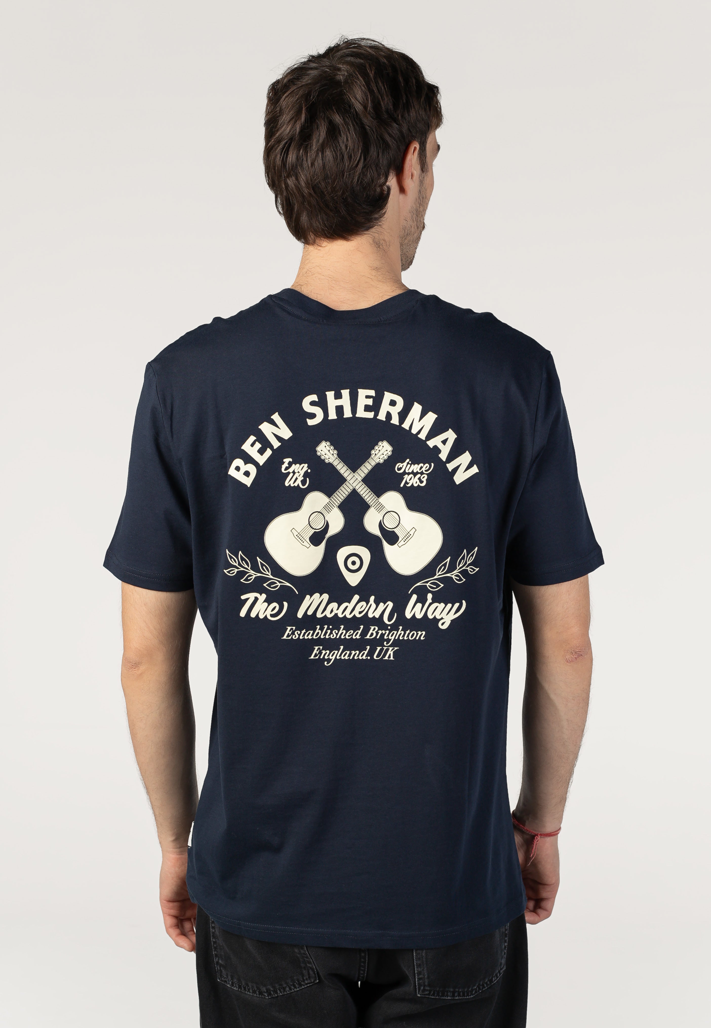 Ben Sherman - Acoustic Dark Navy - T-Shirt | Men-Image
