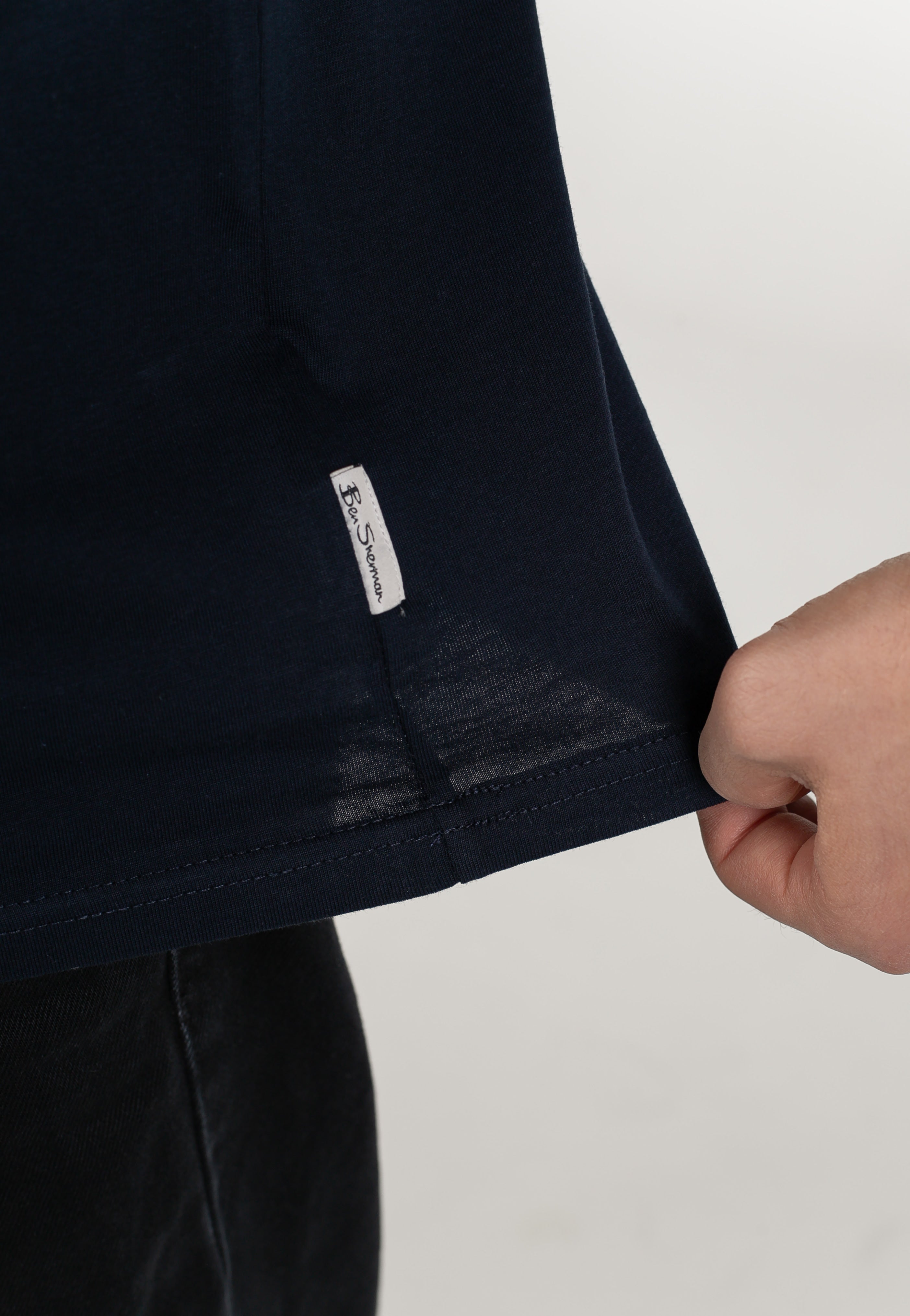 Ben Sherman - Acoustic Dark Navy - T-Shirt | Men-Image