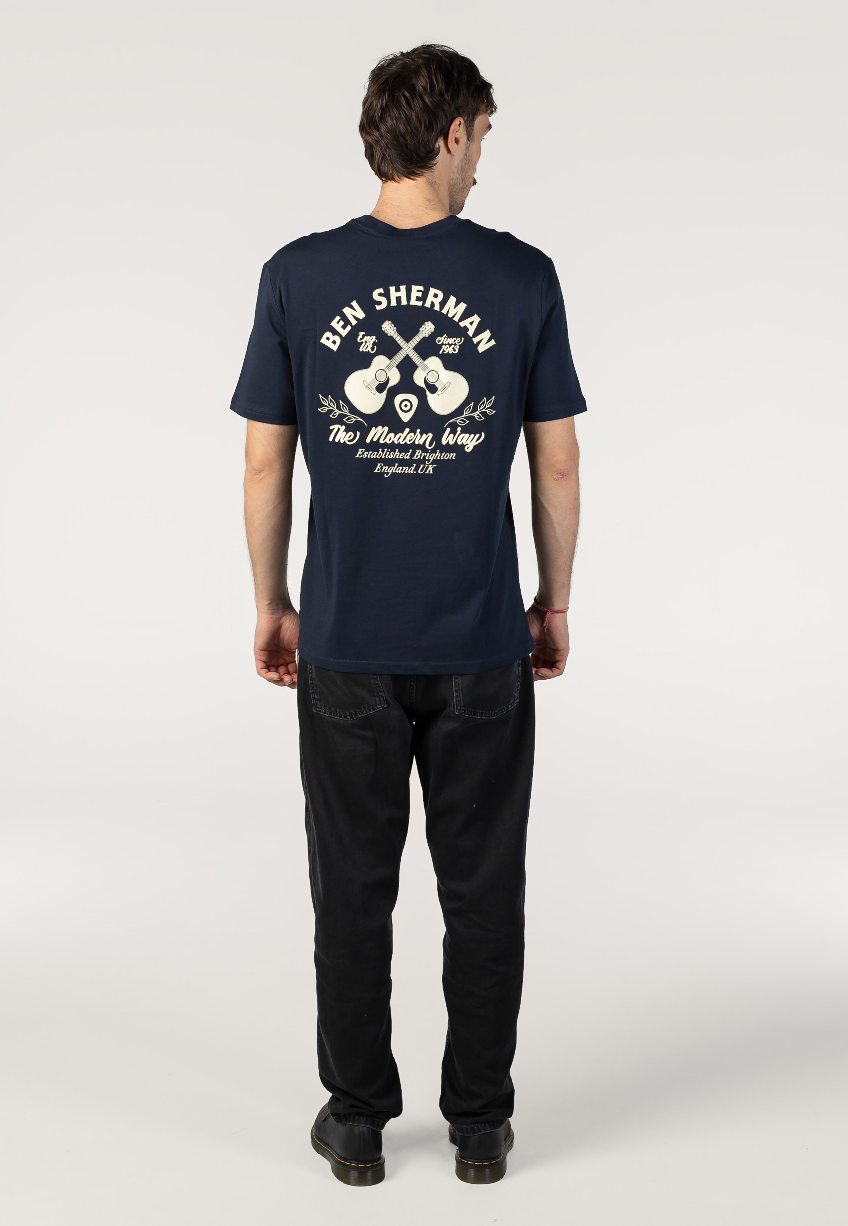 Ben Sherman - Acoustic Dark Navy - T-Shirt | Men-Image