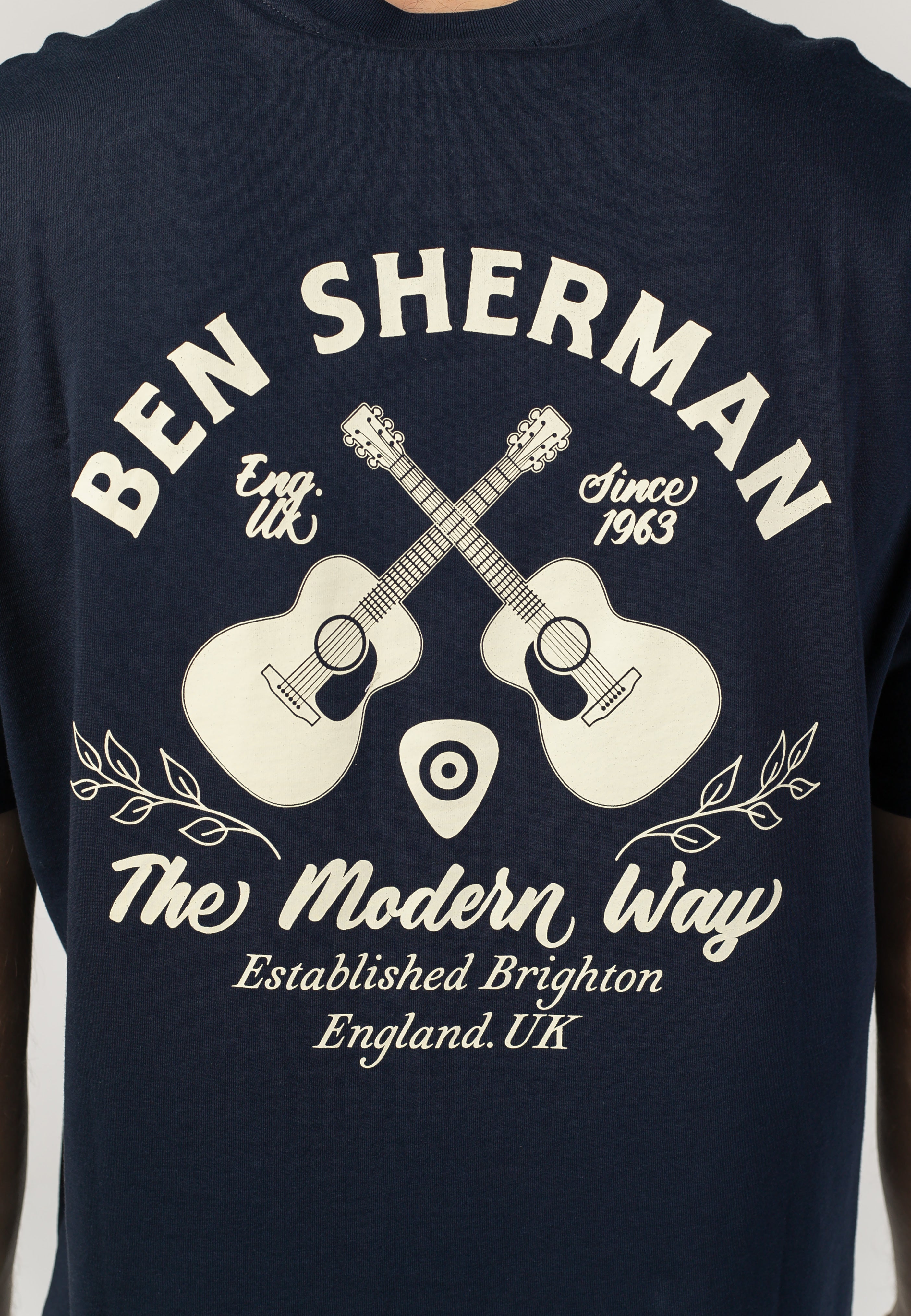 Ben Sherman - Acoustic Dark Navy - T-Shirt | Men-Image