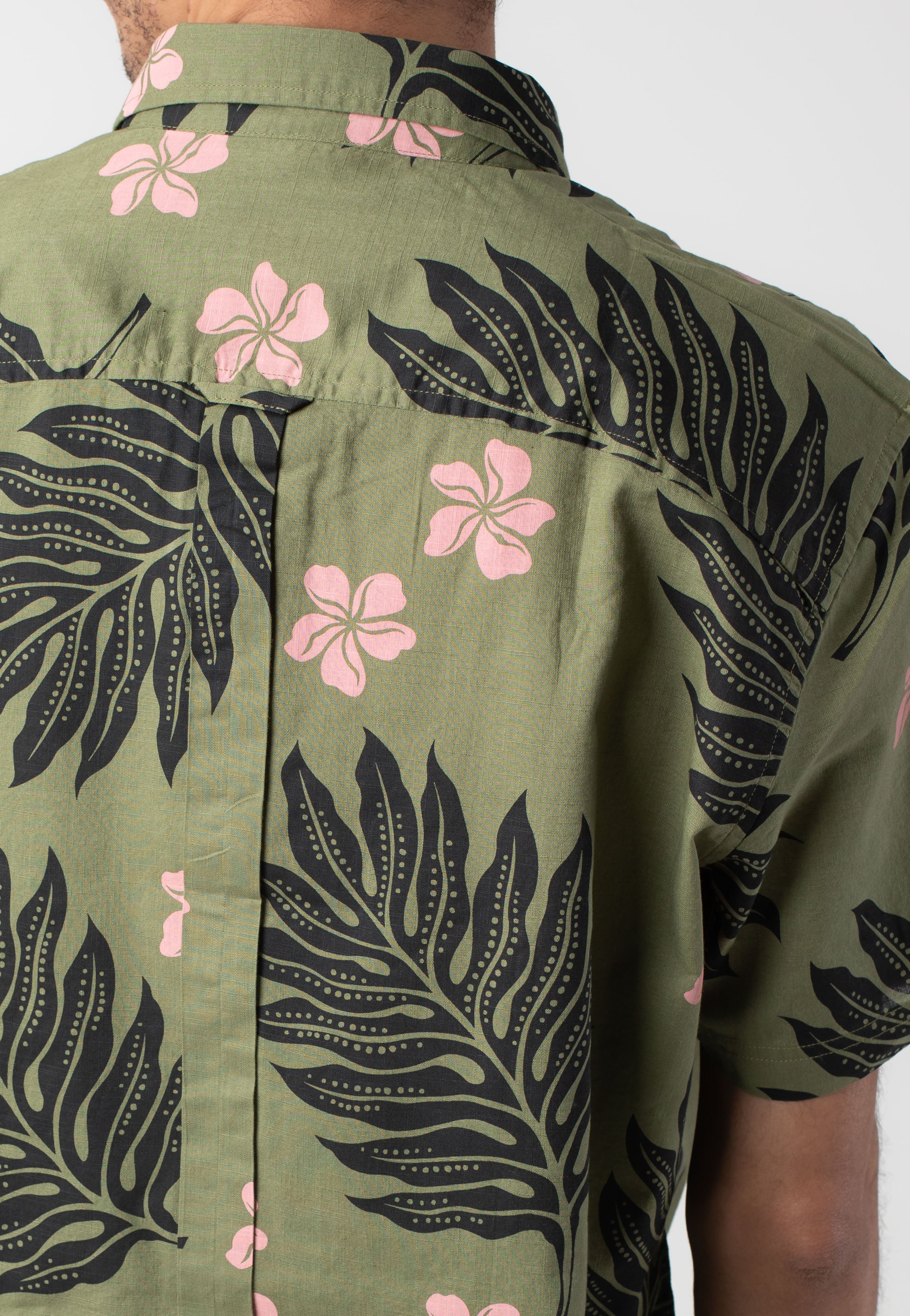 Ben Sherman - Botanical Print Olive - Shirt | Men-Image