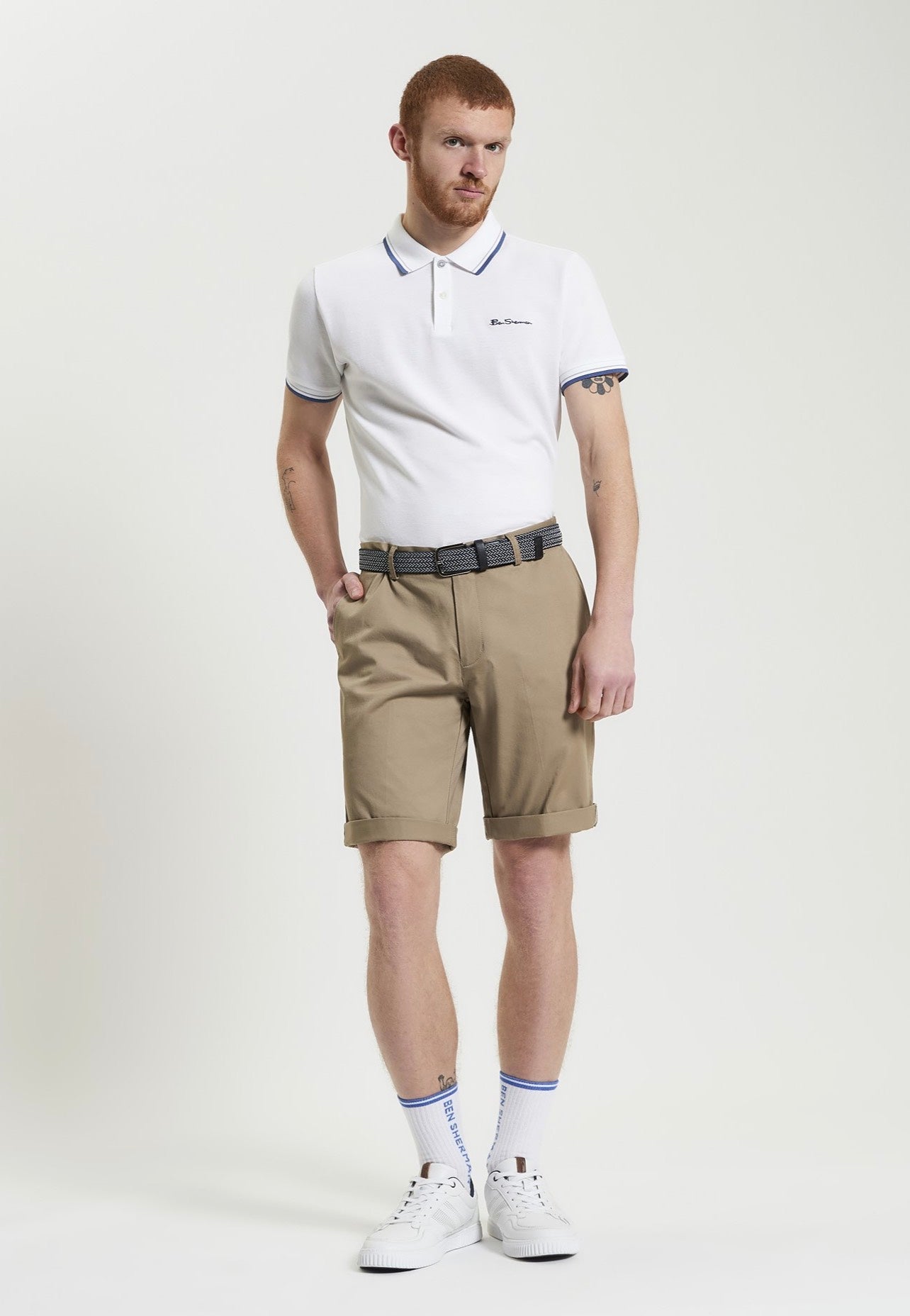 Ben Sherman - Signature Chino Stone - Shorts | Men-Image