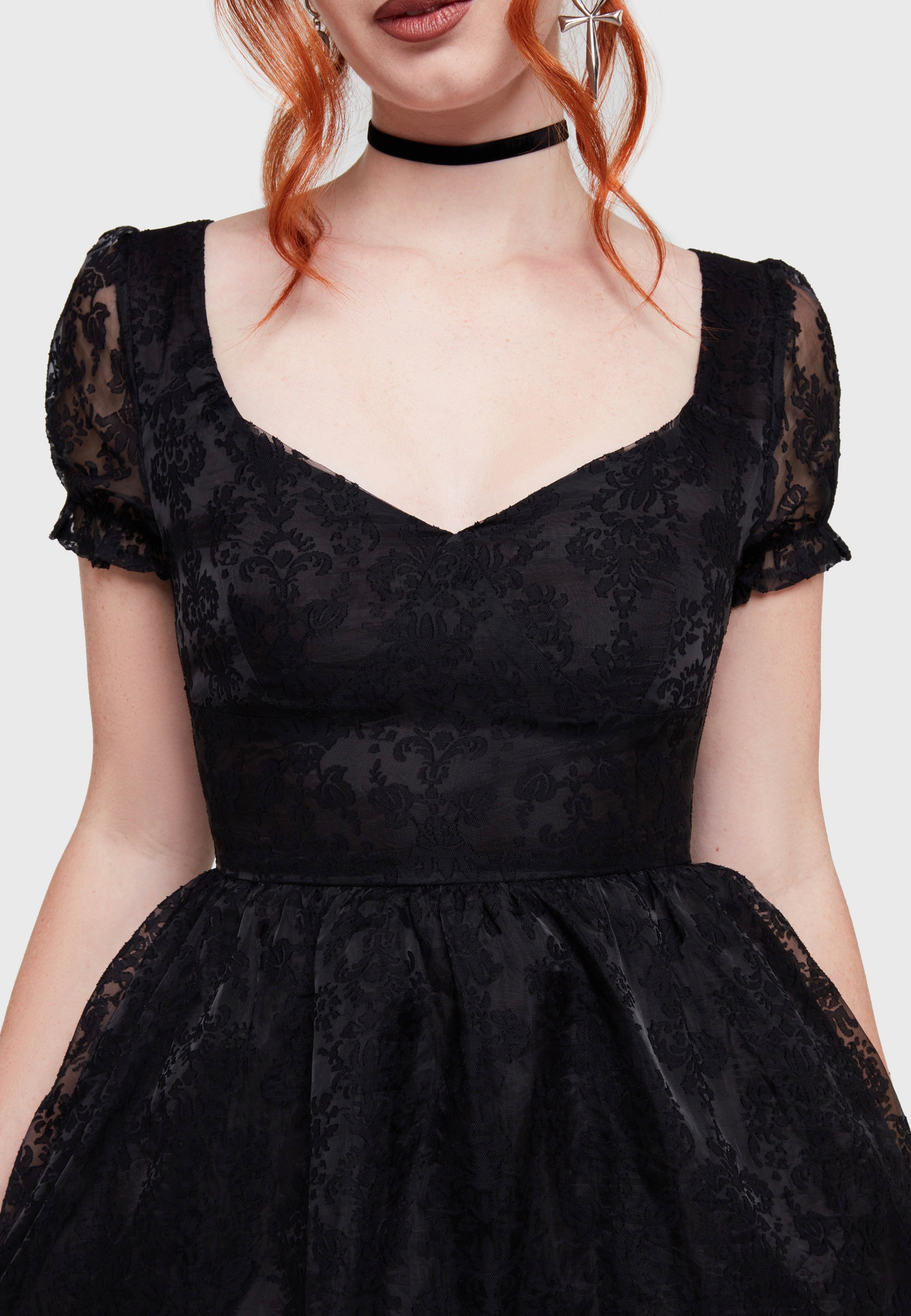 Killstar - Beneath The Moon Mini Black - Dress | Women-Image