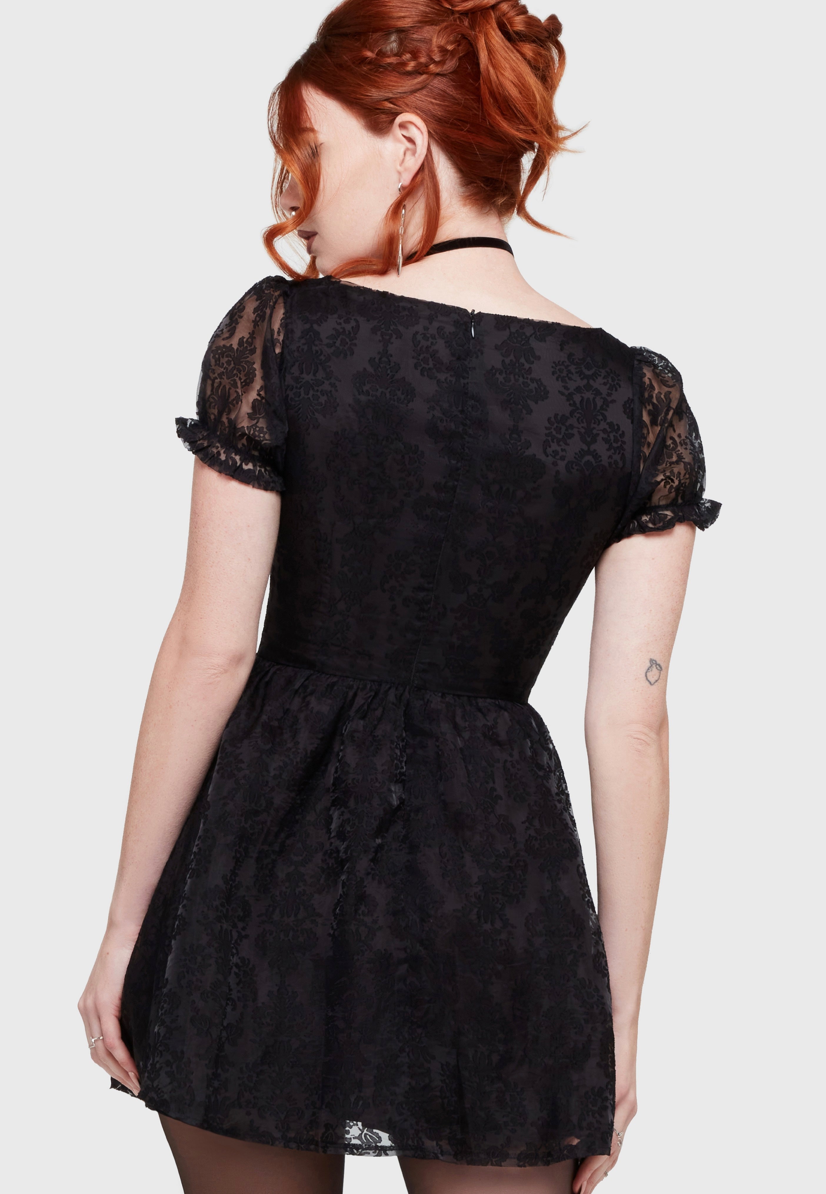 Killstar - Beneath The Moon Mini Black - Dress | Women-Image