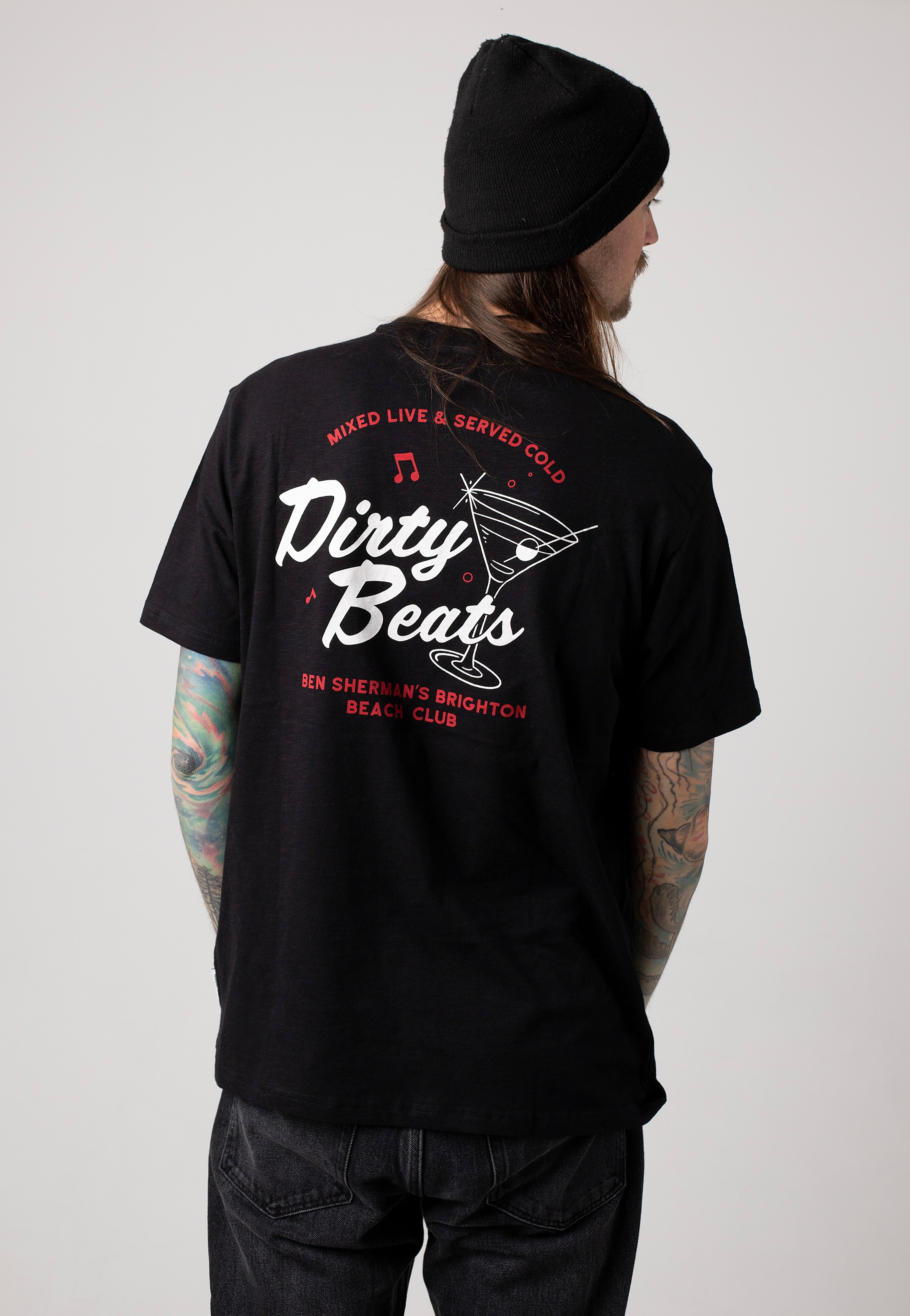 Ben Sherman - Brighton Beach Club Black - T-Shirt | Men-Image