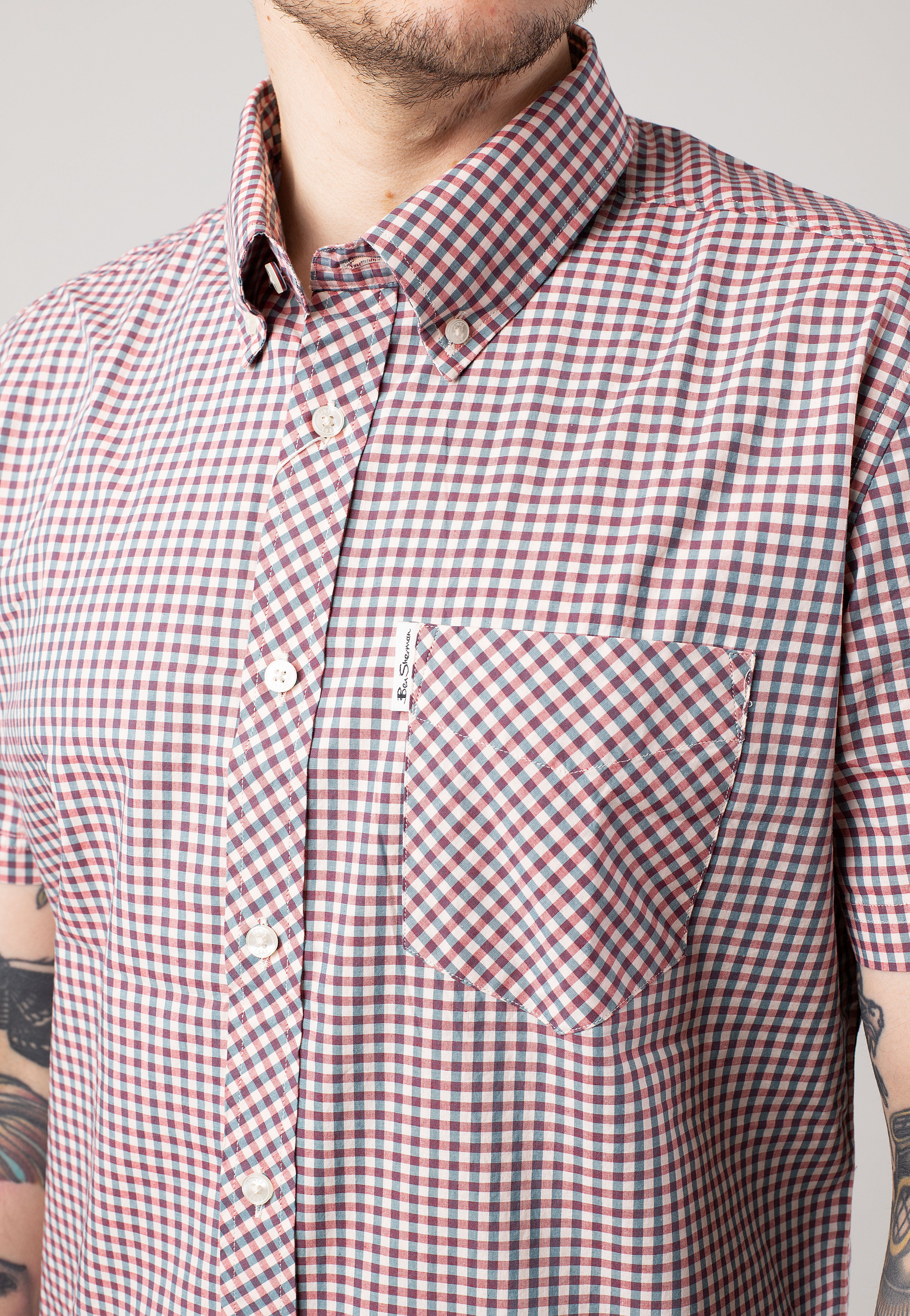 Ben Sherman - Signature Gingham Scarlett - Shirt | Men-Image