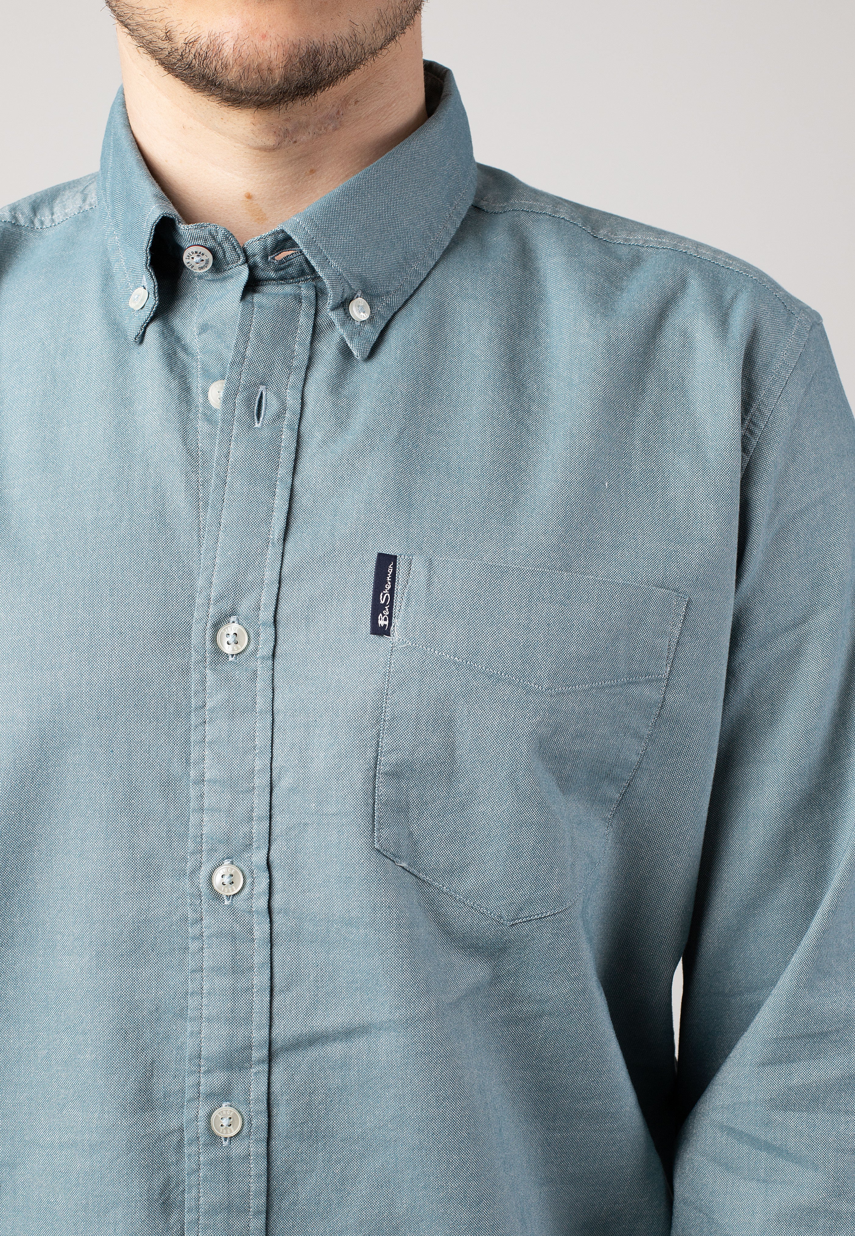 Ben Sherman - Signature Oxford Teal - Shirt | Men-Image