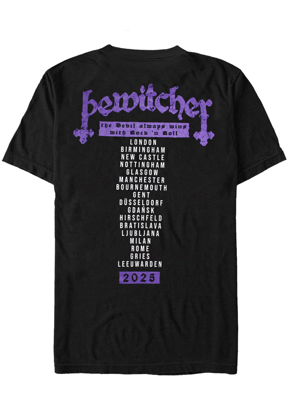 Bewitcher - Laney Biker Witch Tour - T-Shirt | Neutral-Image