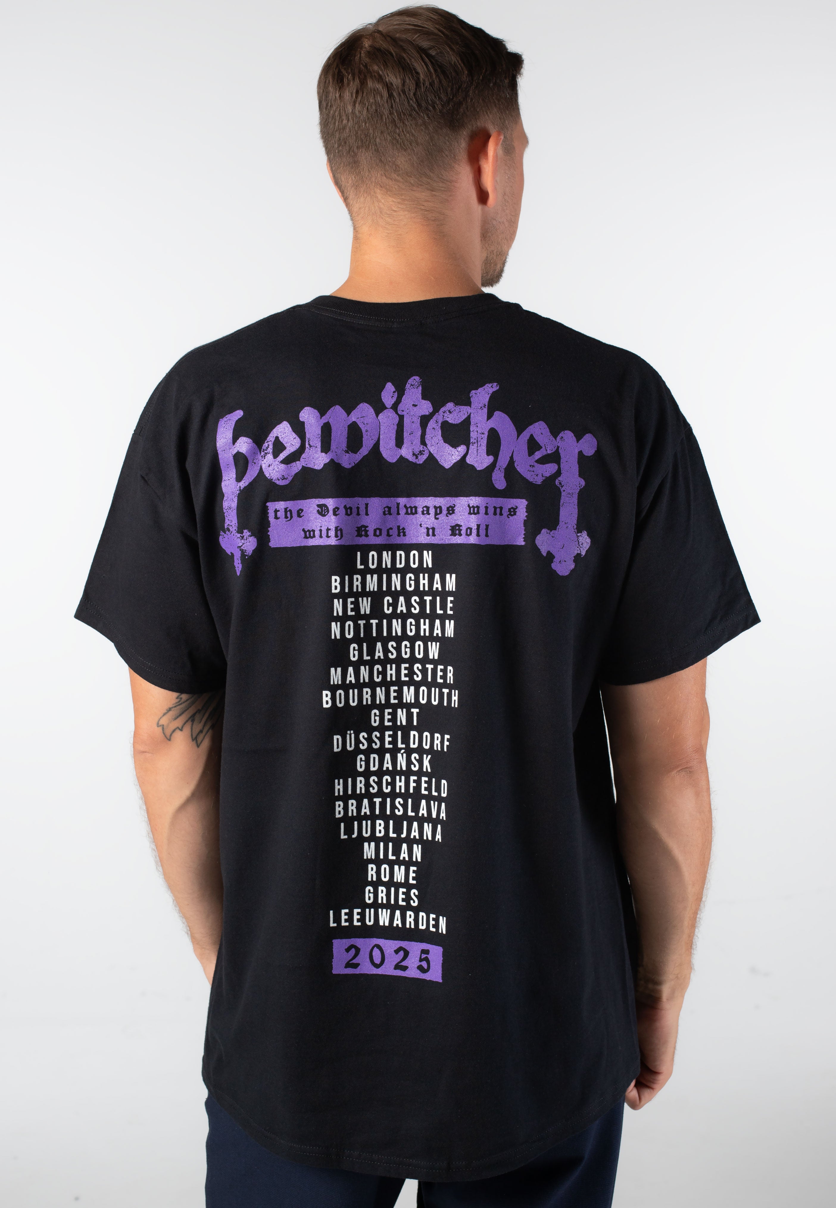 Bewitcher - Laney Biker Witch Tour - T-Shirt | Men-Image