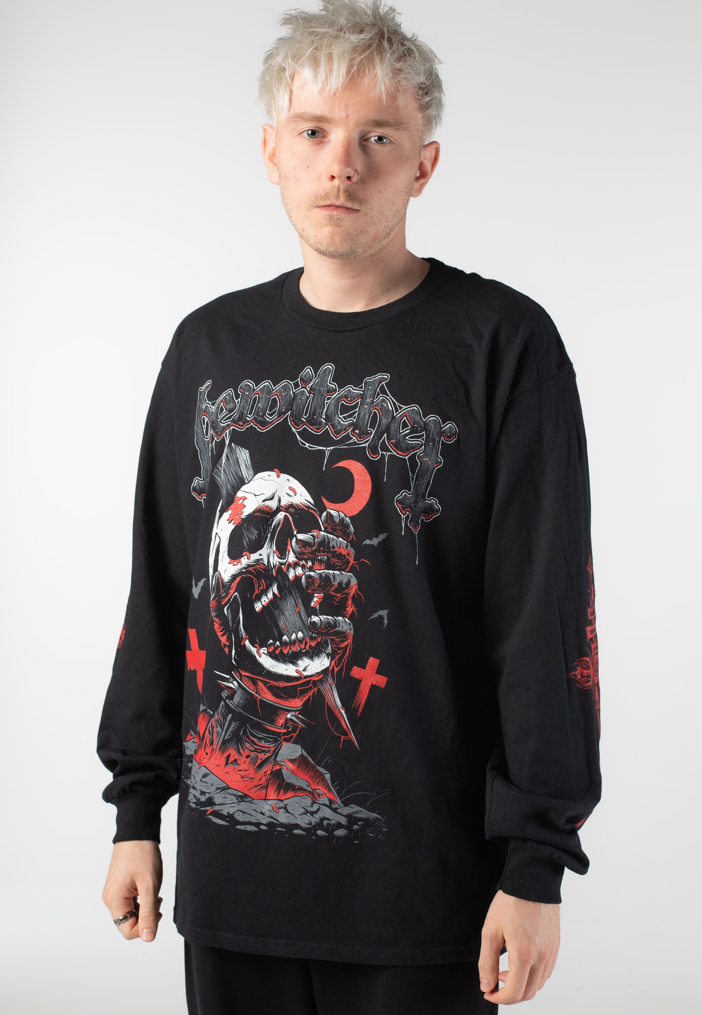 Bewitcher - Skull - Longsleeve | Men-Image