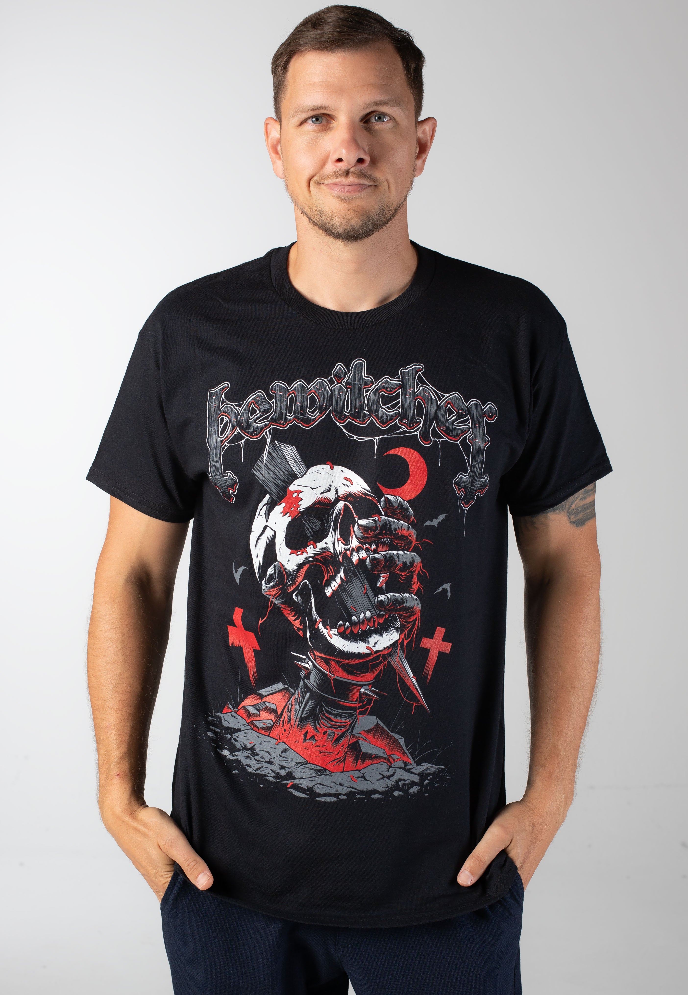 Bewitcher - Skull - T-Shirt | Men-Image