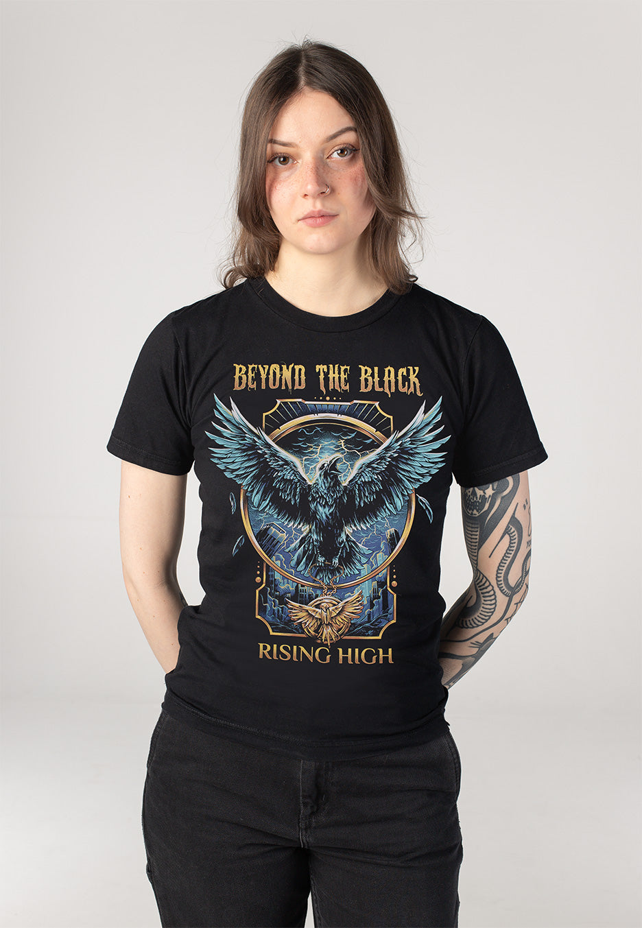 Beyond The Black - Raven Storm - T-Shirt | Women-Image