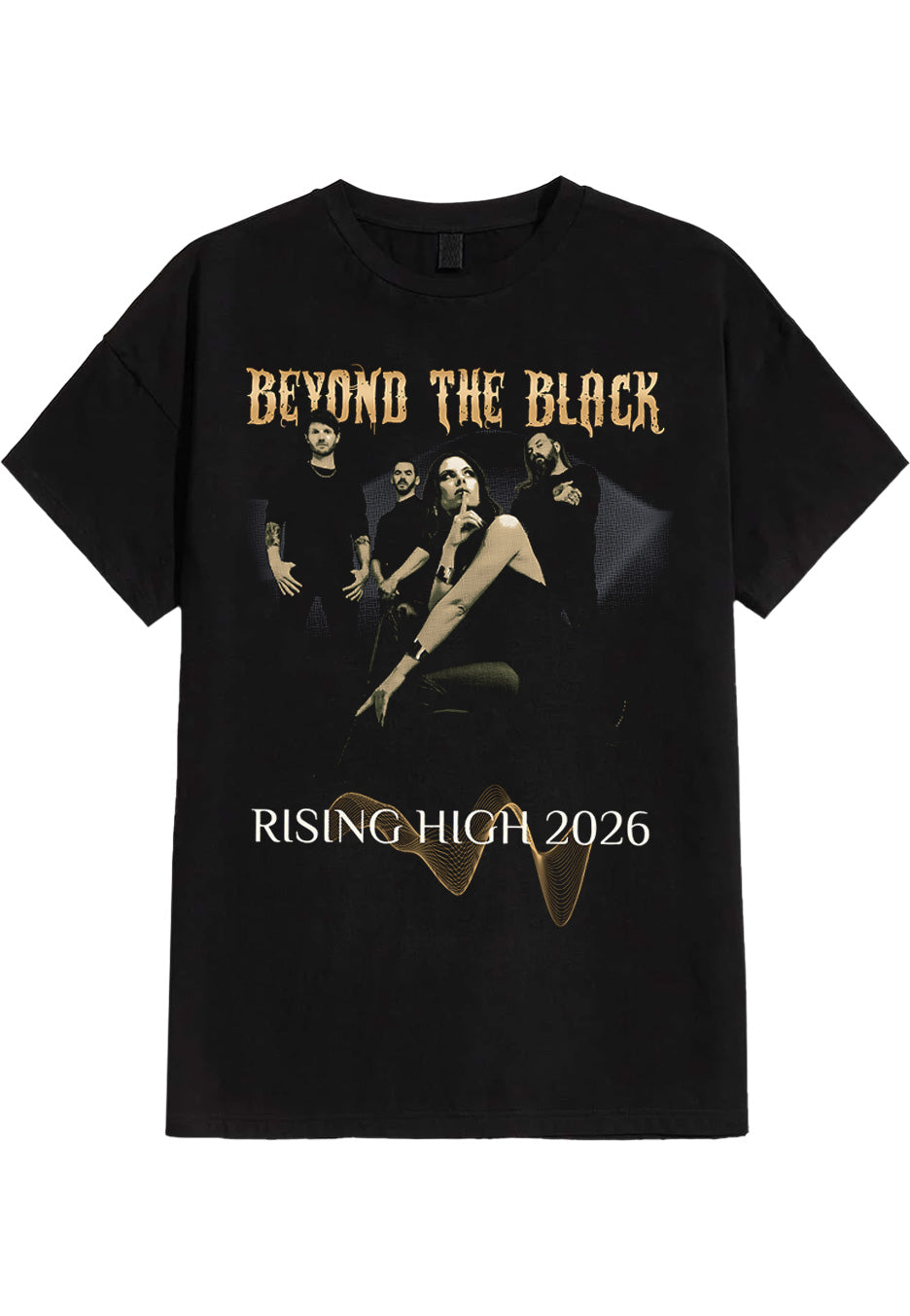 Beyond The Black New Rising High Tour 2026 T-Shirt | Neutral-Image
