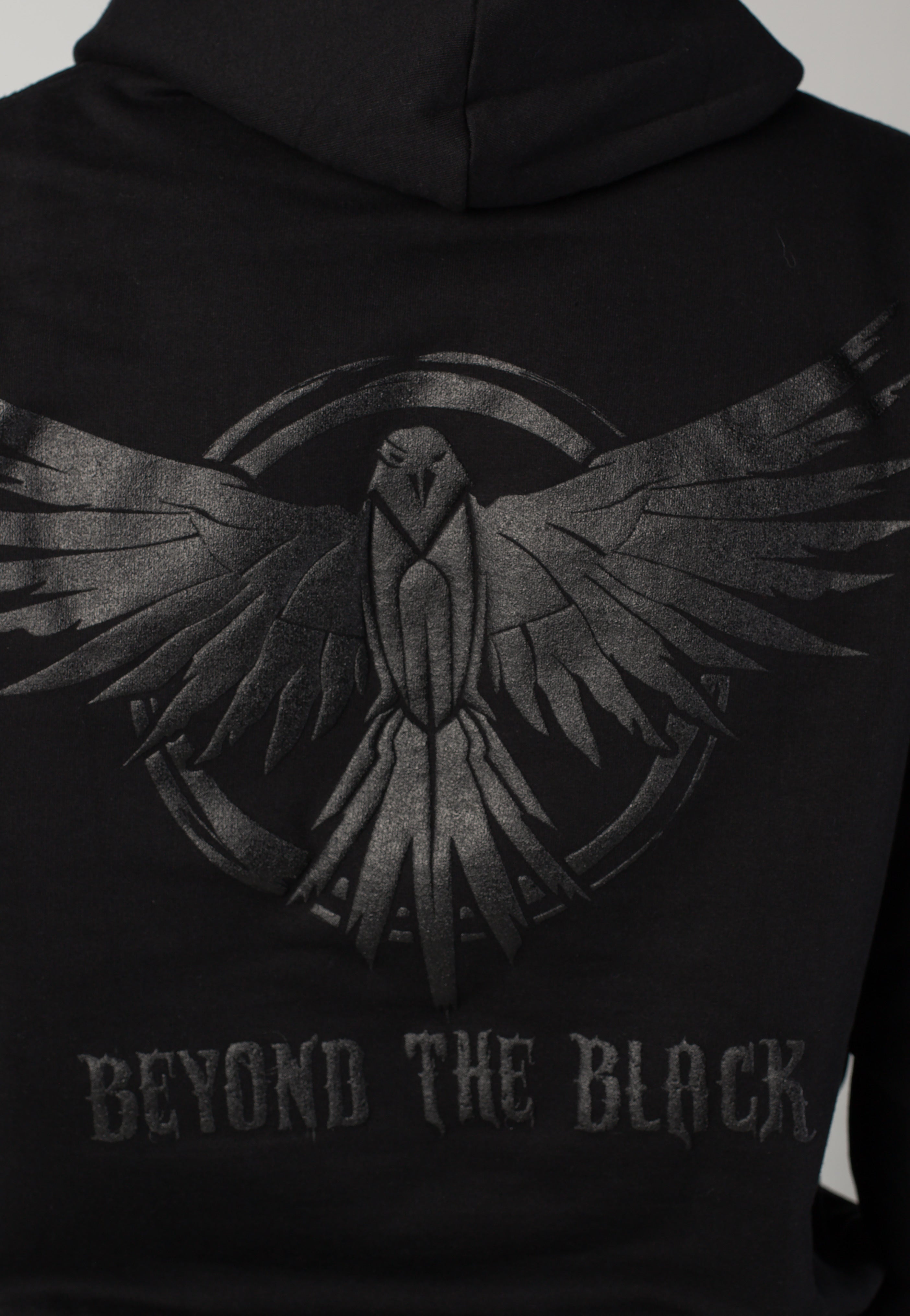 Beyond The Black - Raven Black On Black - Hoodie | Men-Image