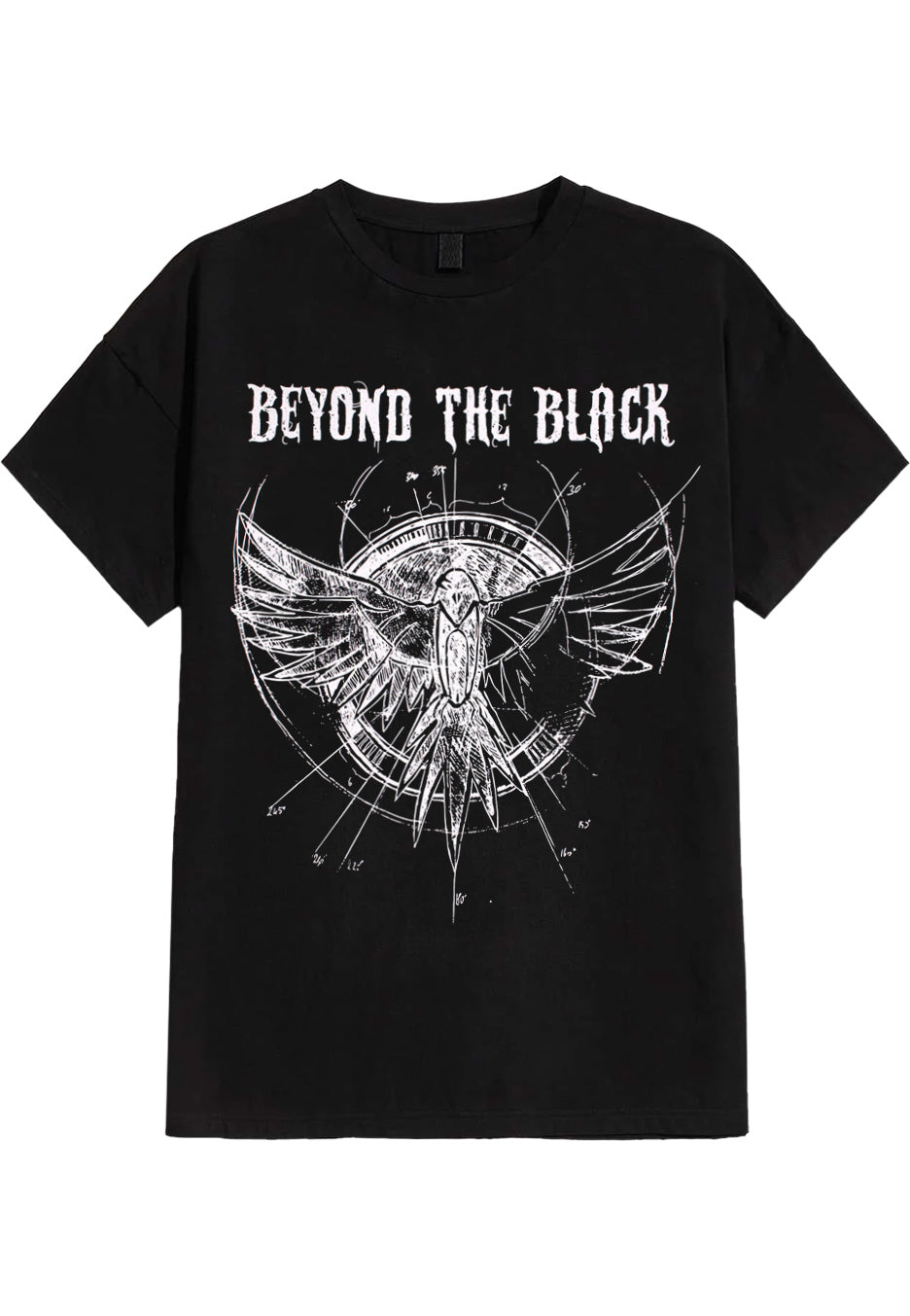 Beyond The Black - Raven Ornament - T-Shirt | Neutral-Image