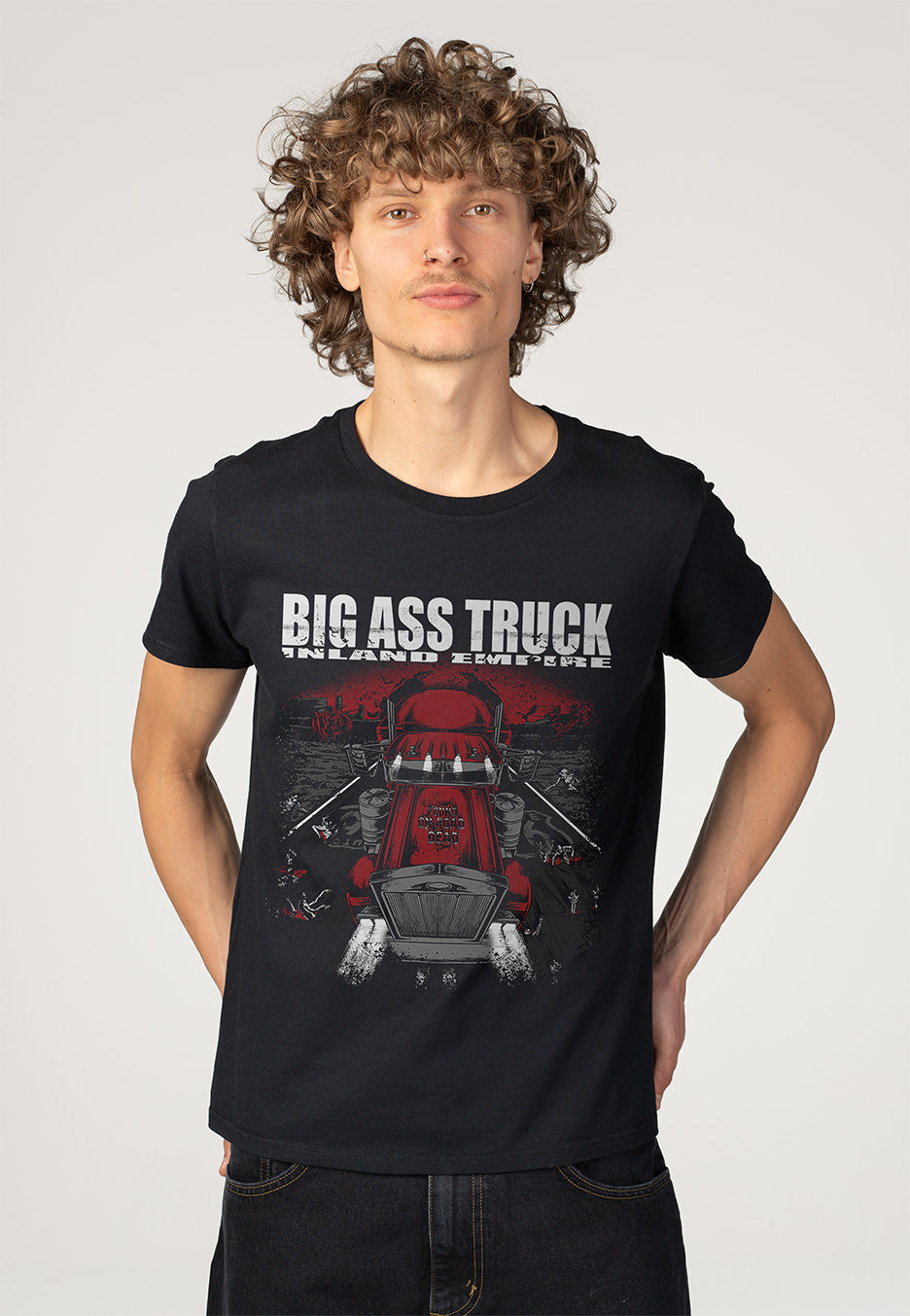 BIG ASS TRUCK I.E. FOUND ON ROAD DEAD T-Shirt | Men-Image
